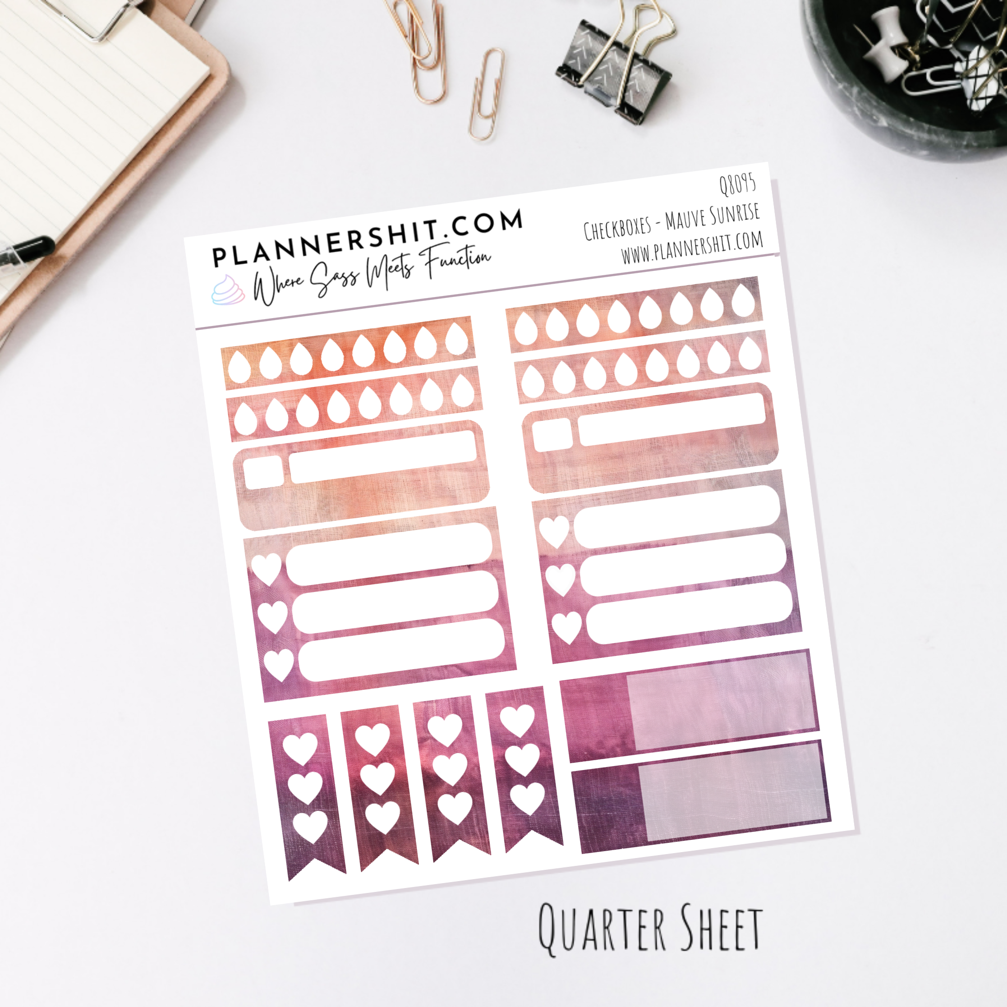 Mauve Sunrise (Watercolor Essentials)