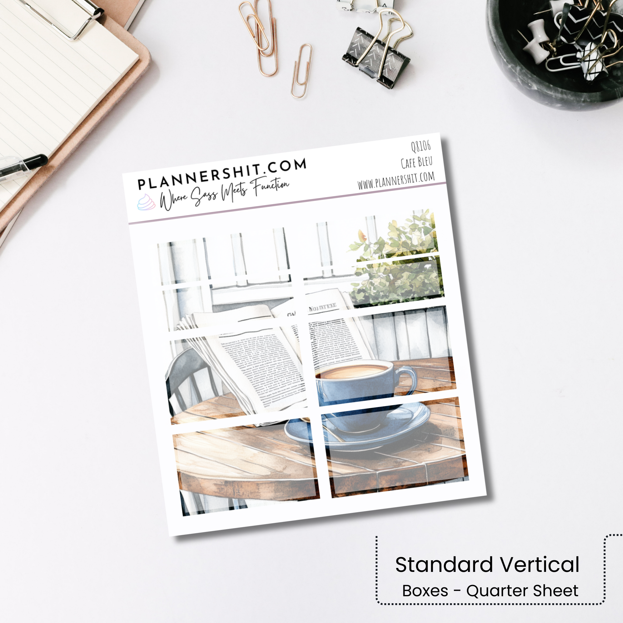 Cafe Bleu (Standard Vertical)