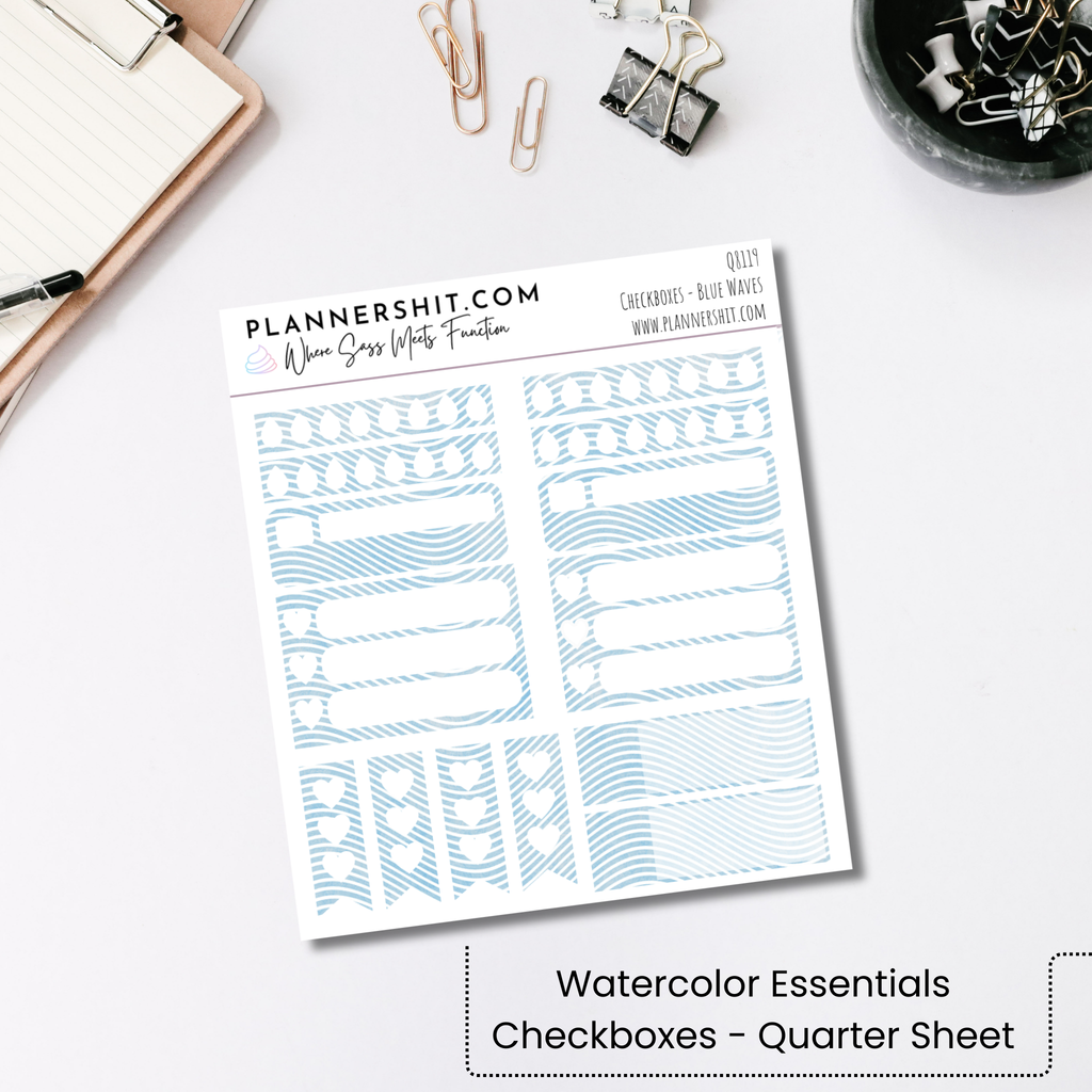 Blue Waves (Watercolor Essentials)