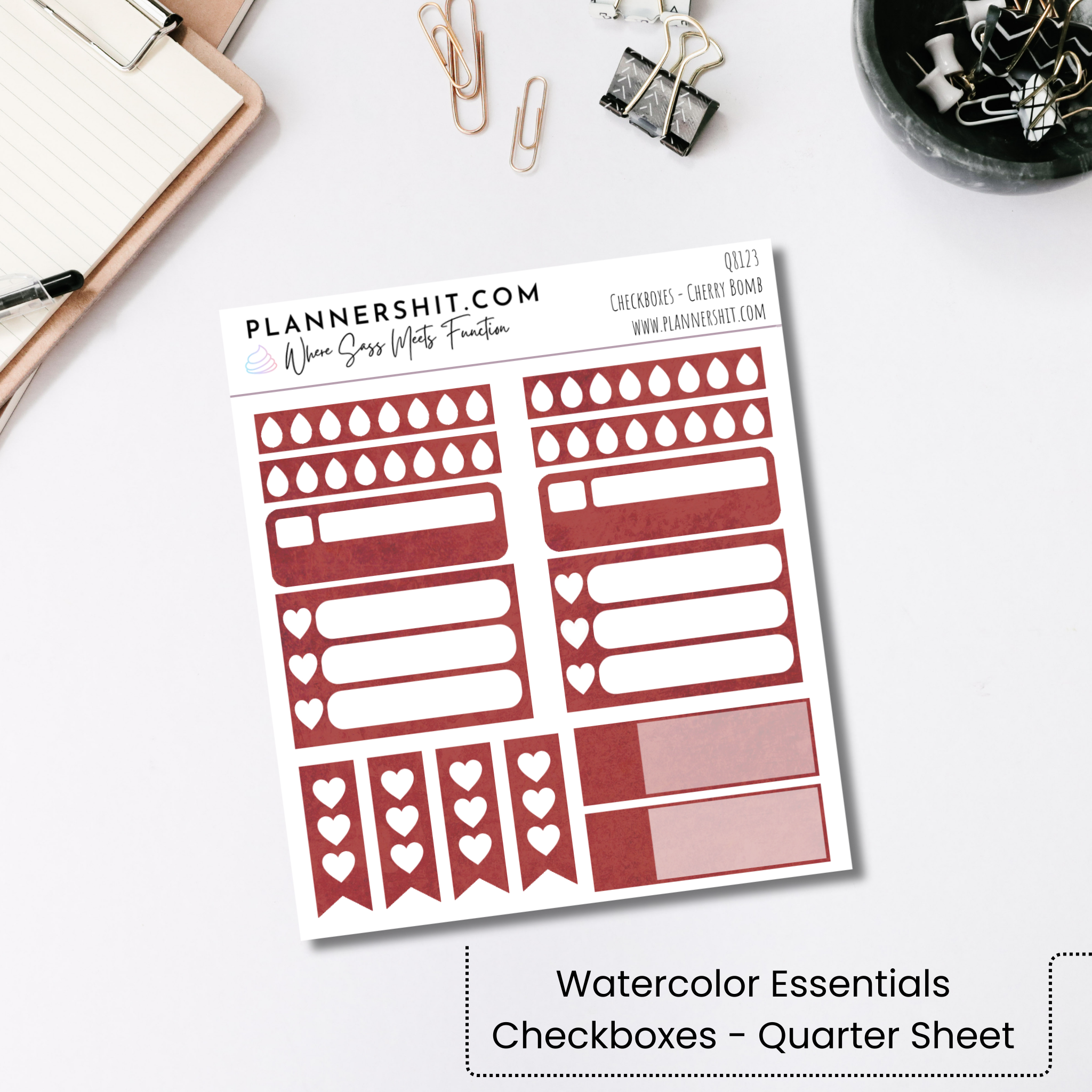 Cherry Bomb (Watercolor Essentials)