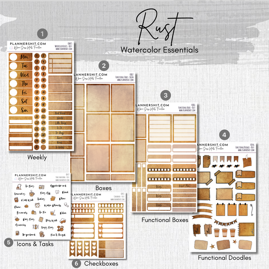 Rust (Watercolor Essentials)