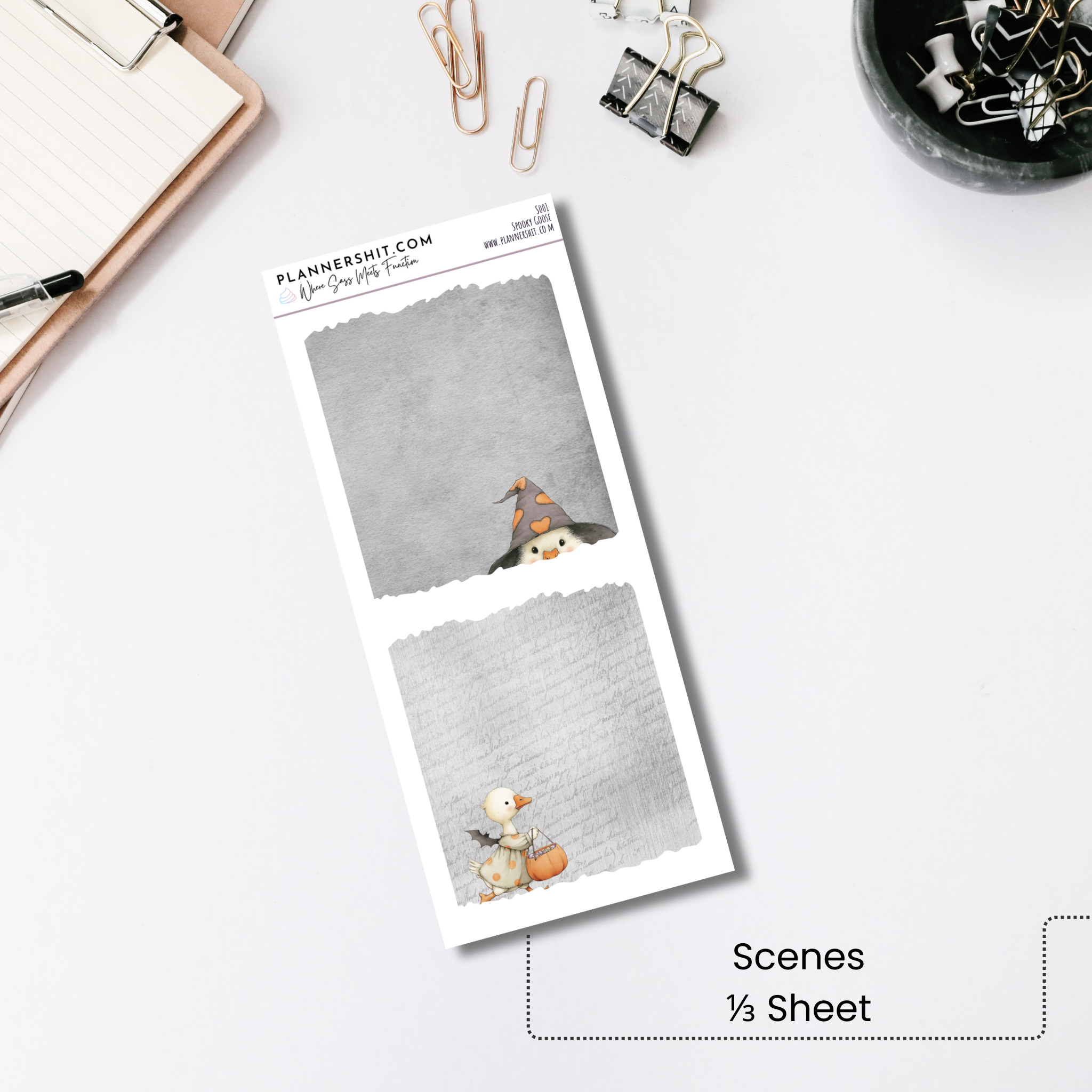 Spooky Goose (Journaling)