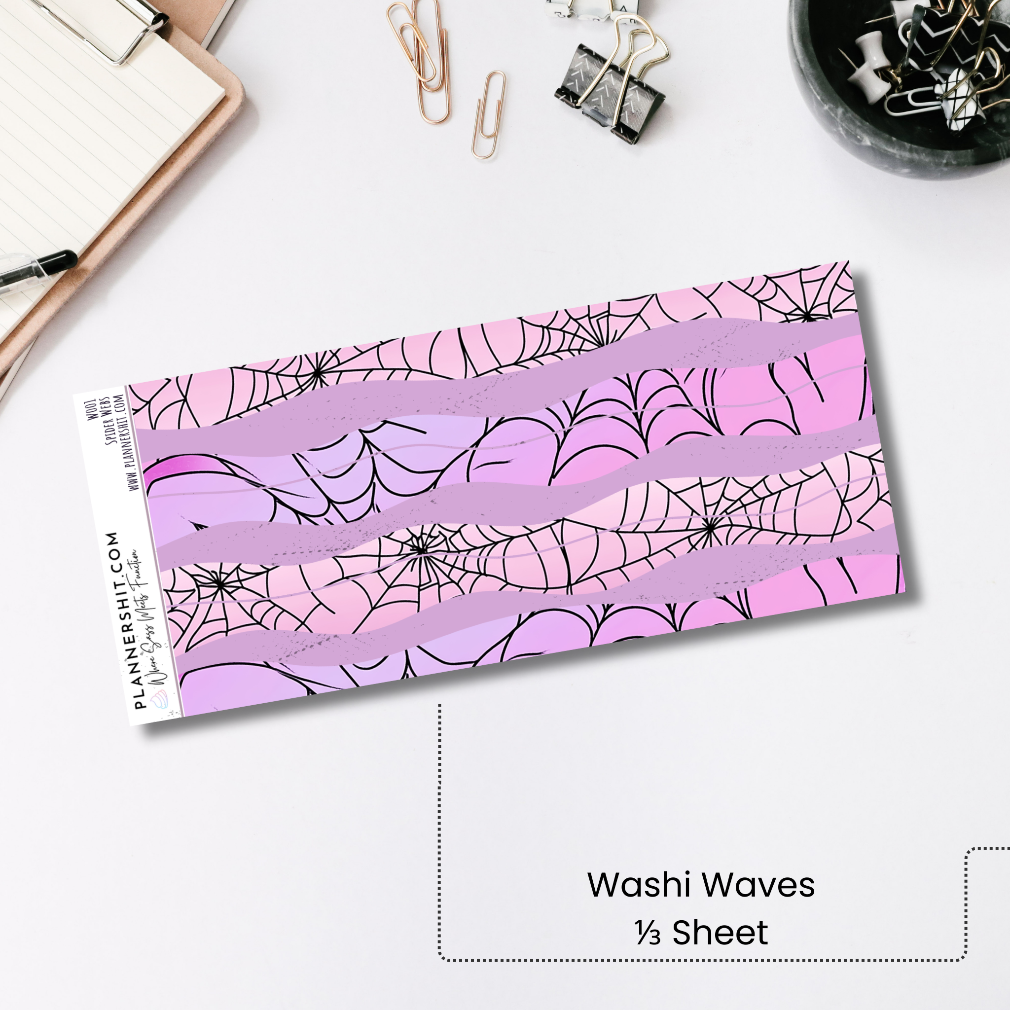 Washi Waves - Spider Webs