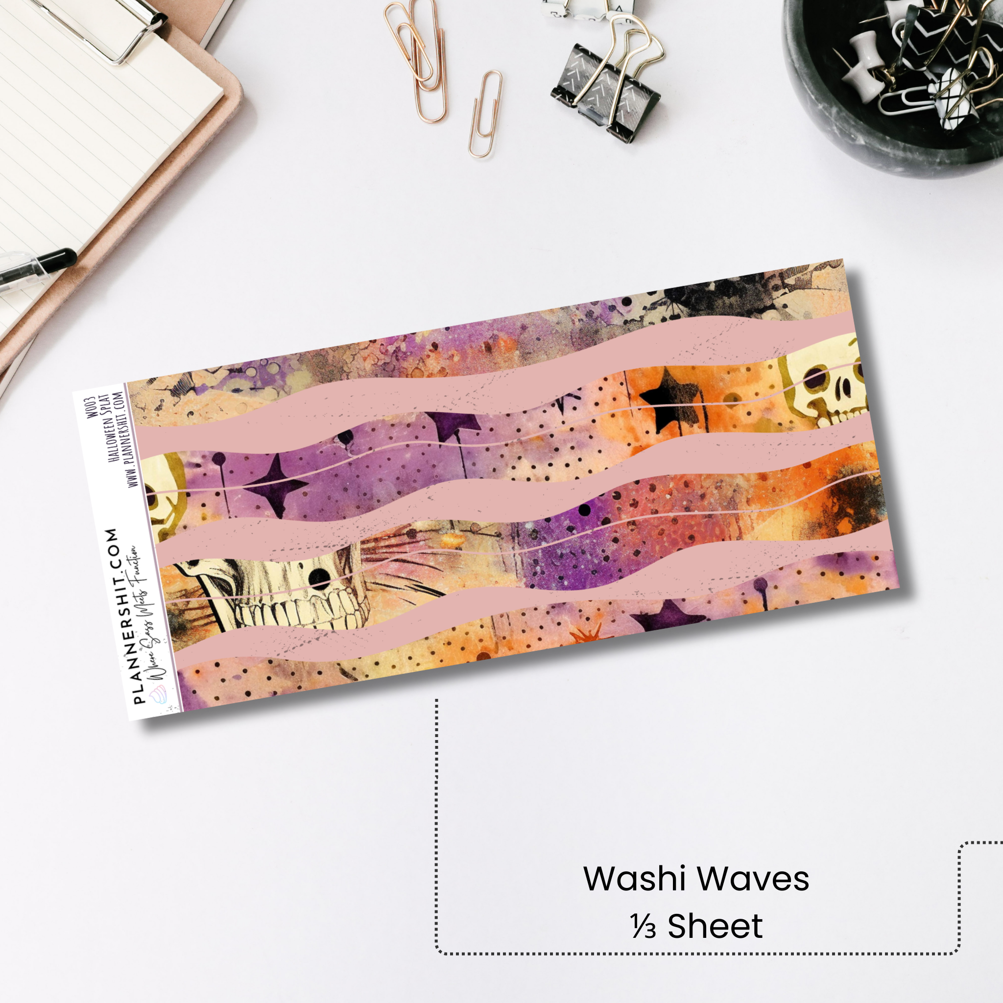 Washi Waves - Halloween Splat