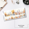 Washi Boxes - Fall Skylines