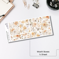 Washi Boxes - Autumn Florals