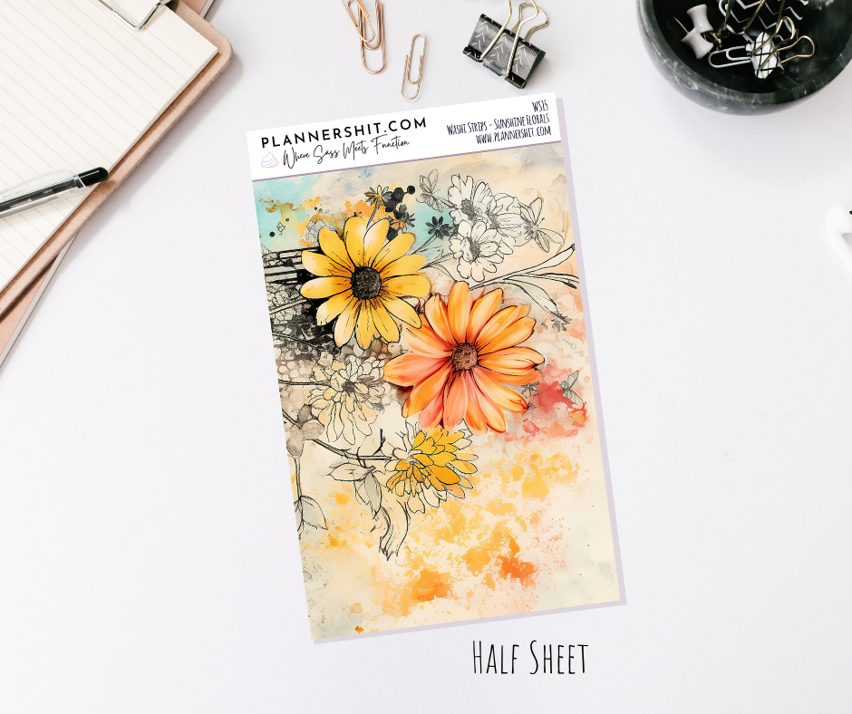 Sunshine Florals (Standard Vertical)