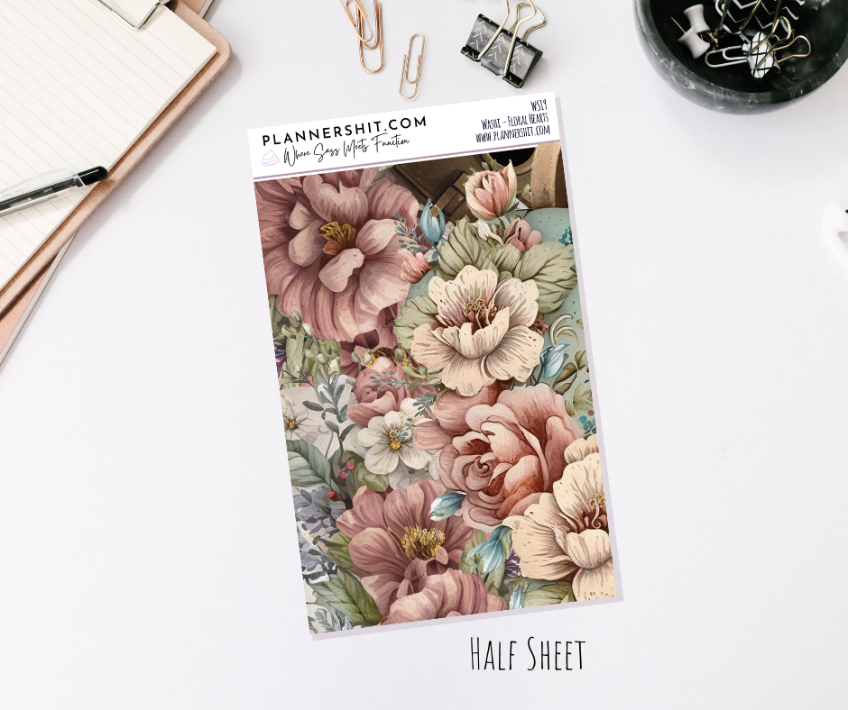 Floral Hearts (Standard Vertical)