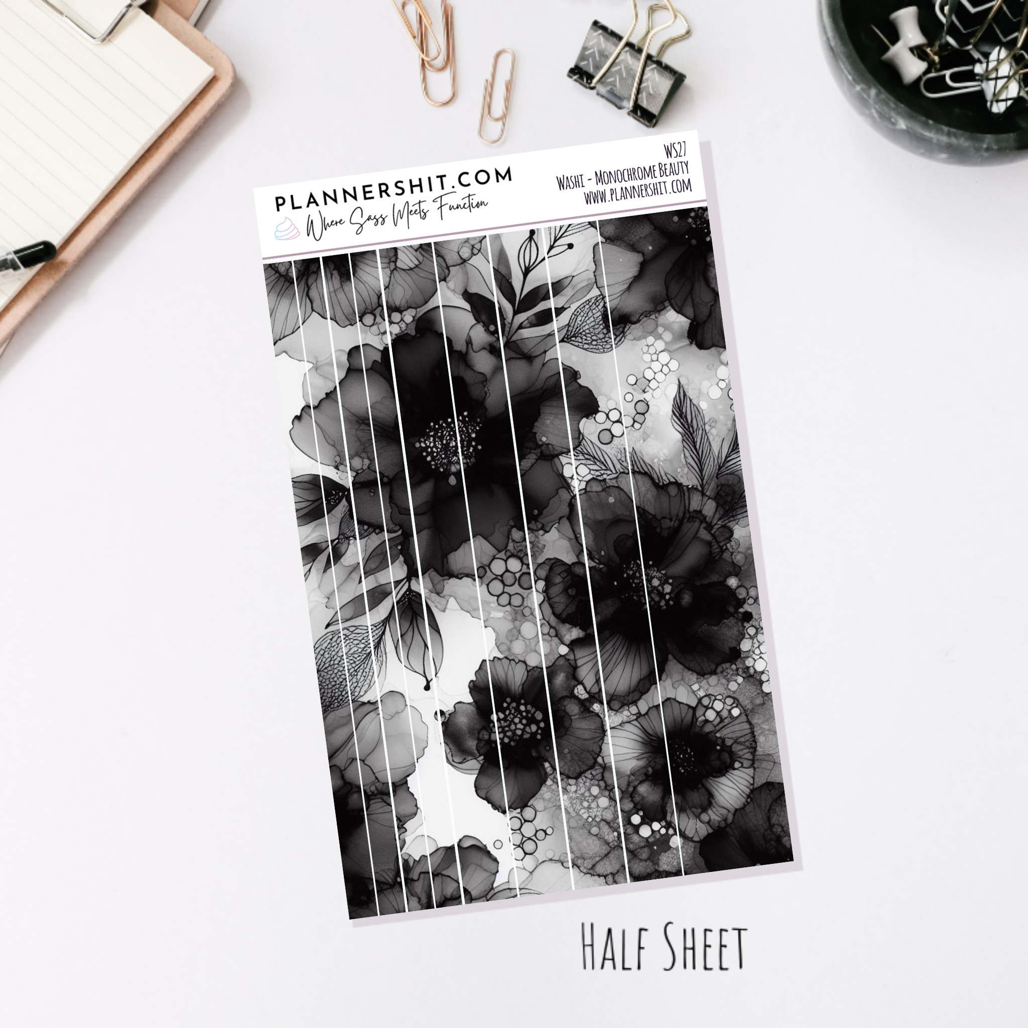 Monochrome Beauty (Standard Vertical)