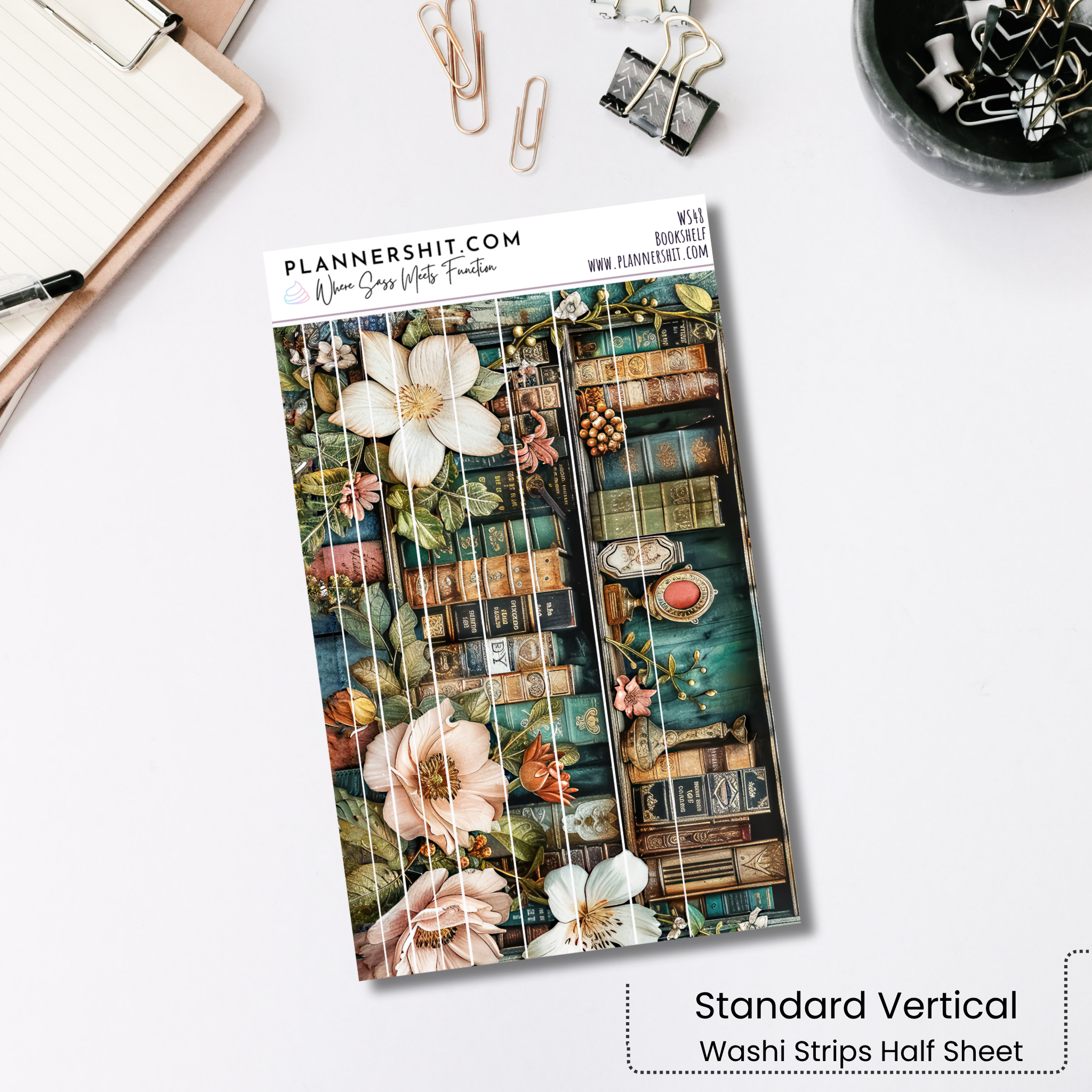 Washi Strips - Bookshelf