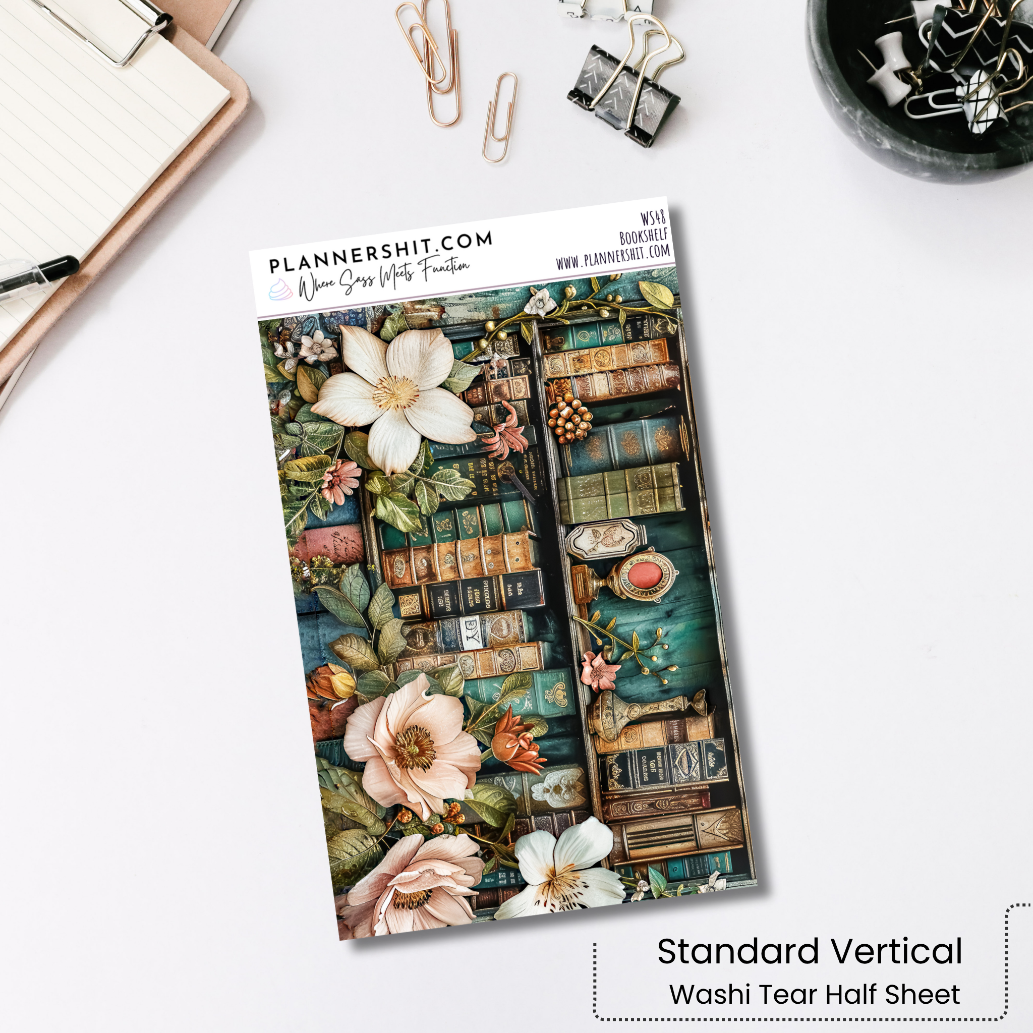 Washi Strips - Bookshelf