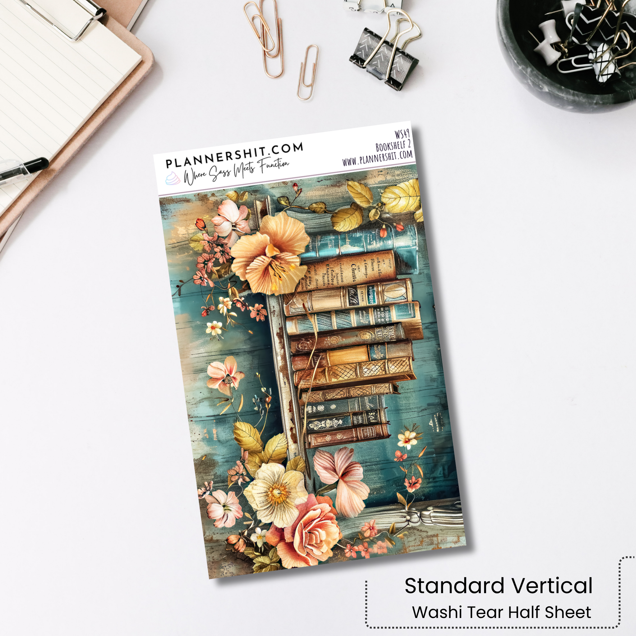 Washi Strips - Bookshelf 2