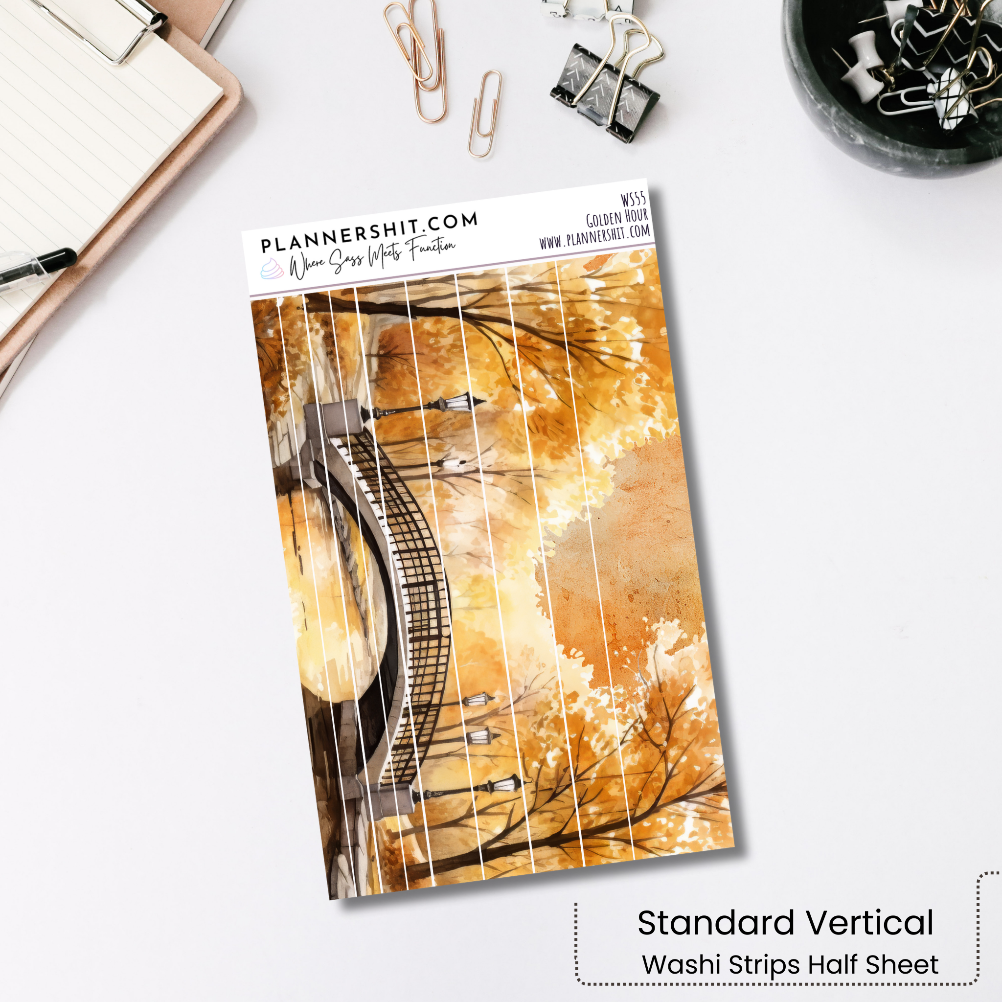 Half Sheet Weekly Mini Kit - Golden Hour