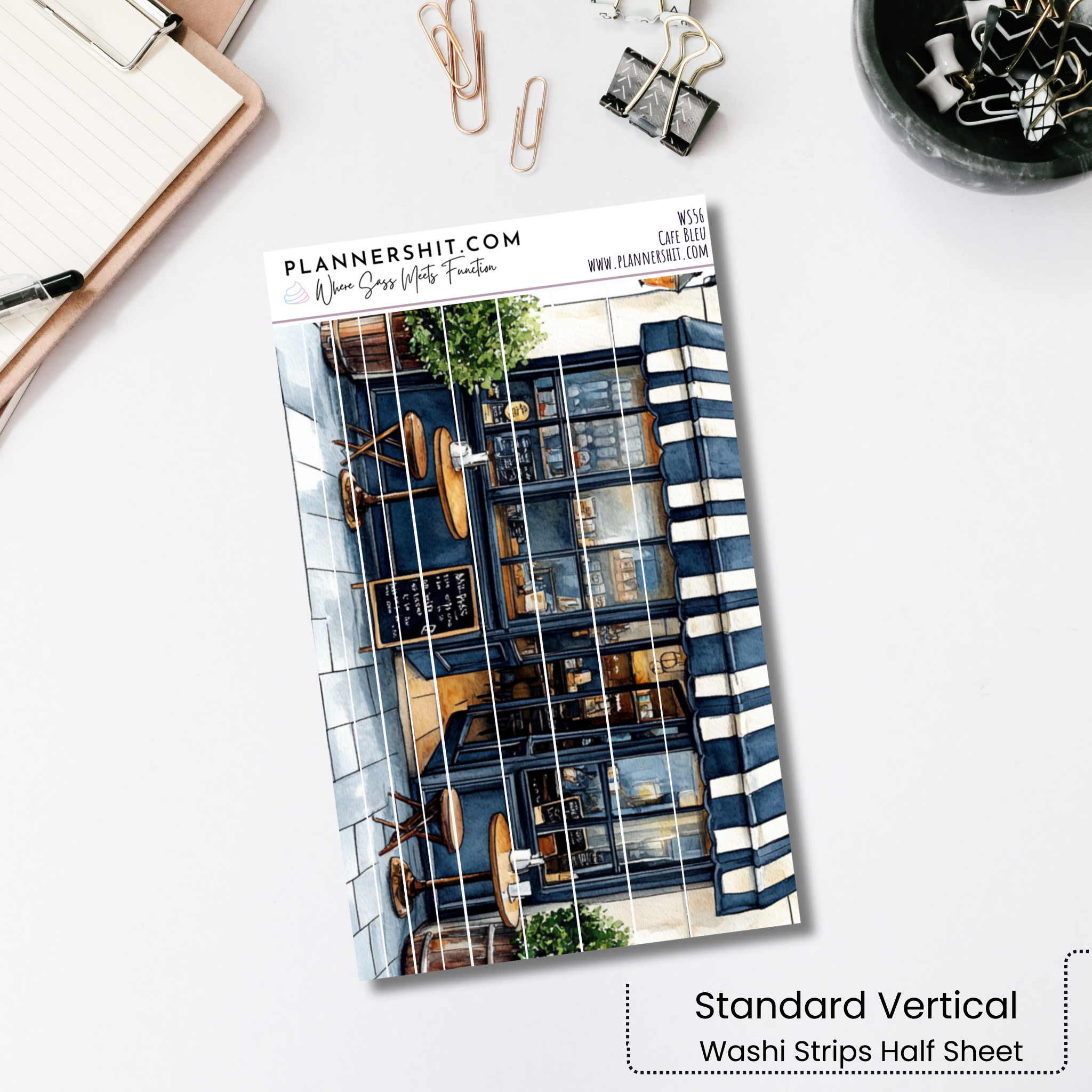Cafe Bleu (Standard Vertical)