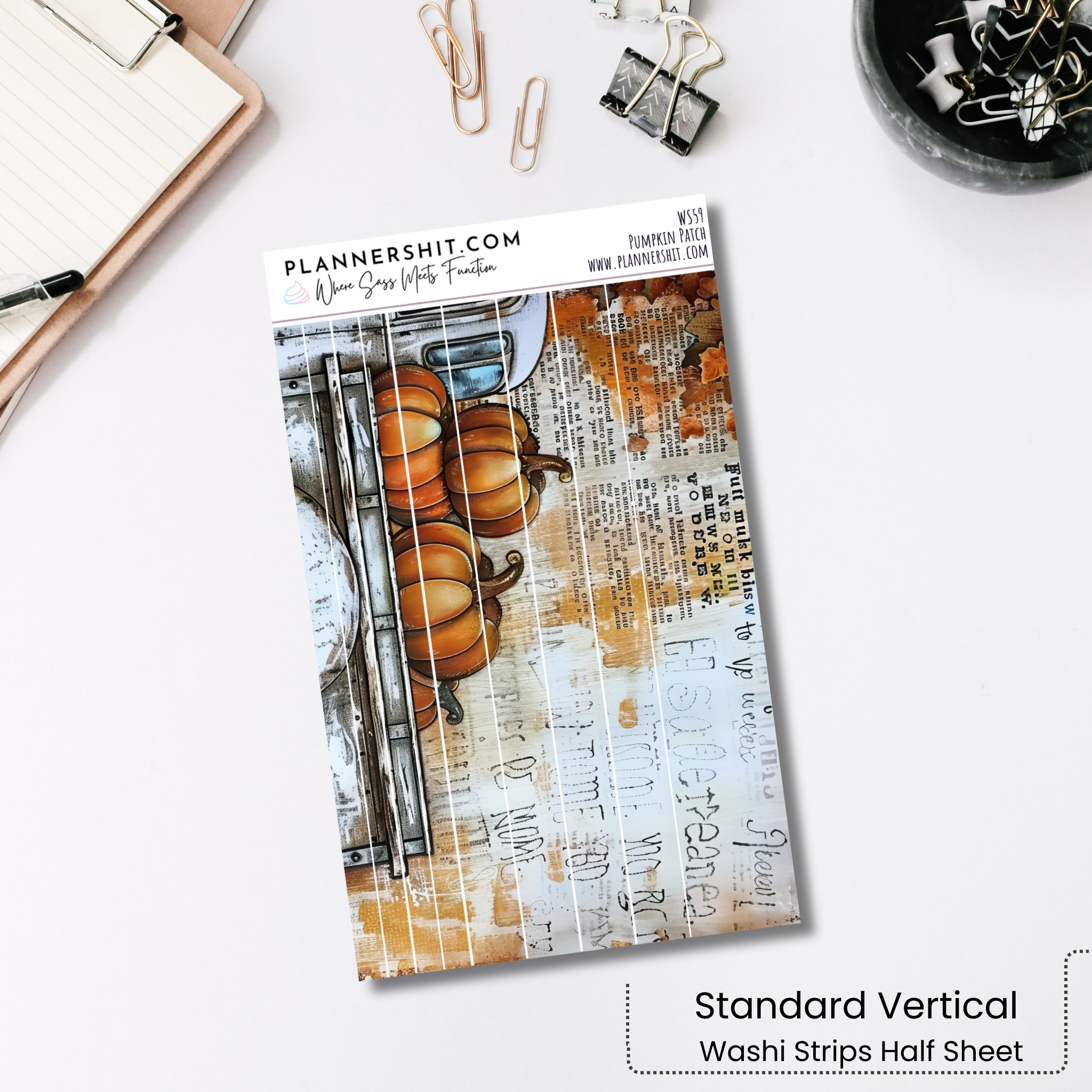 Washi Strips - Pumpkin Patch