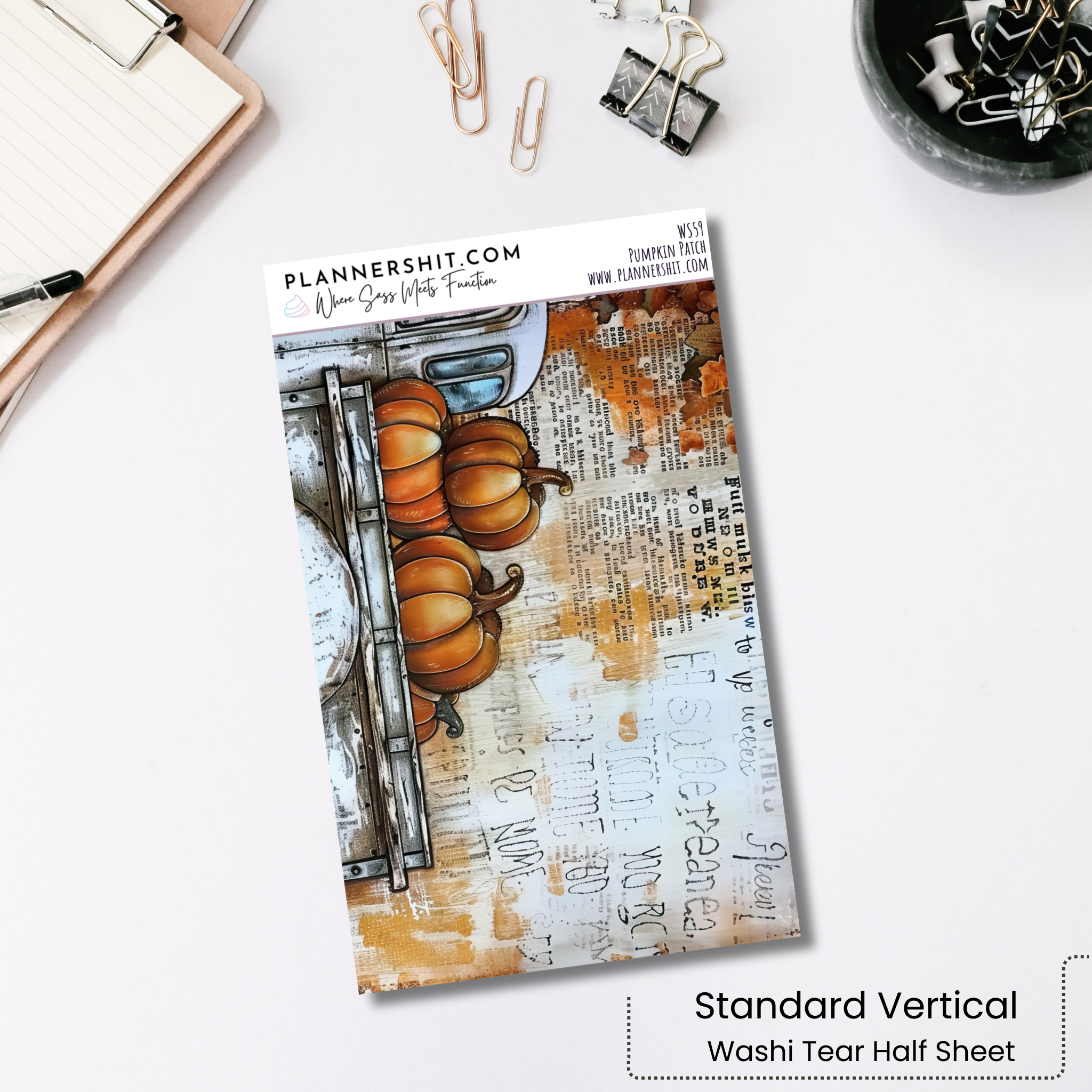 Washi Strips - Pumpkin Patch