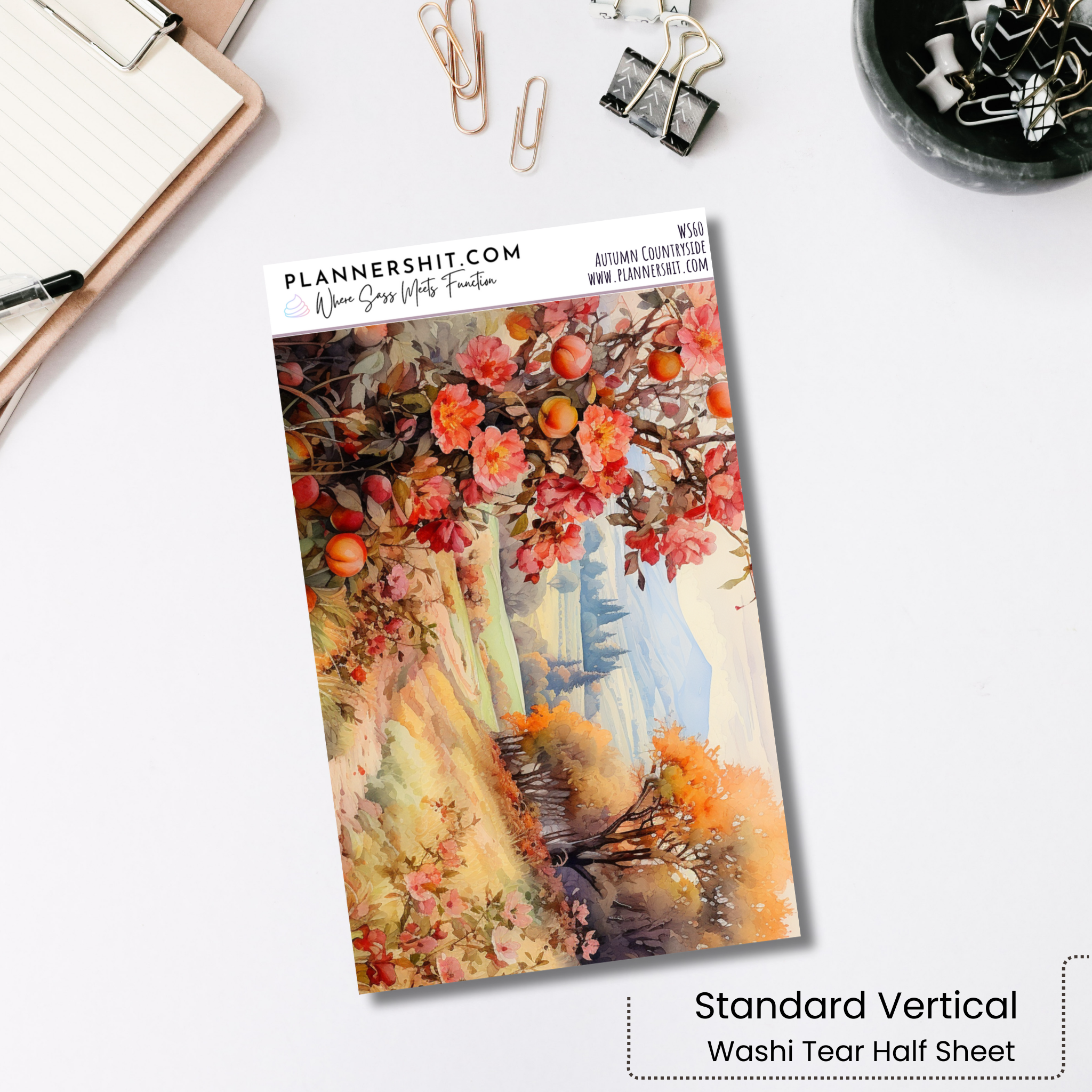 Washi Strips - Autumn Countryside