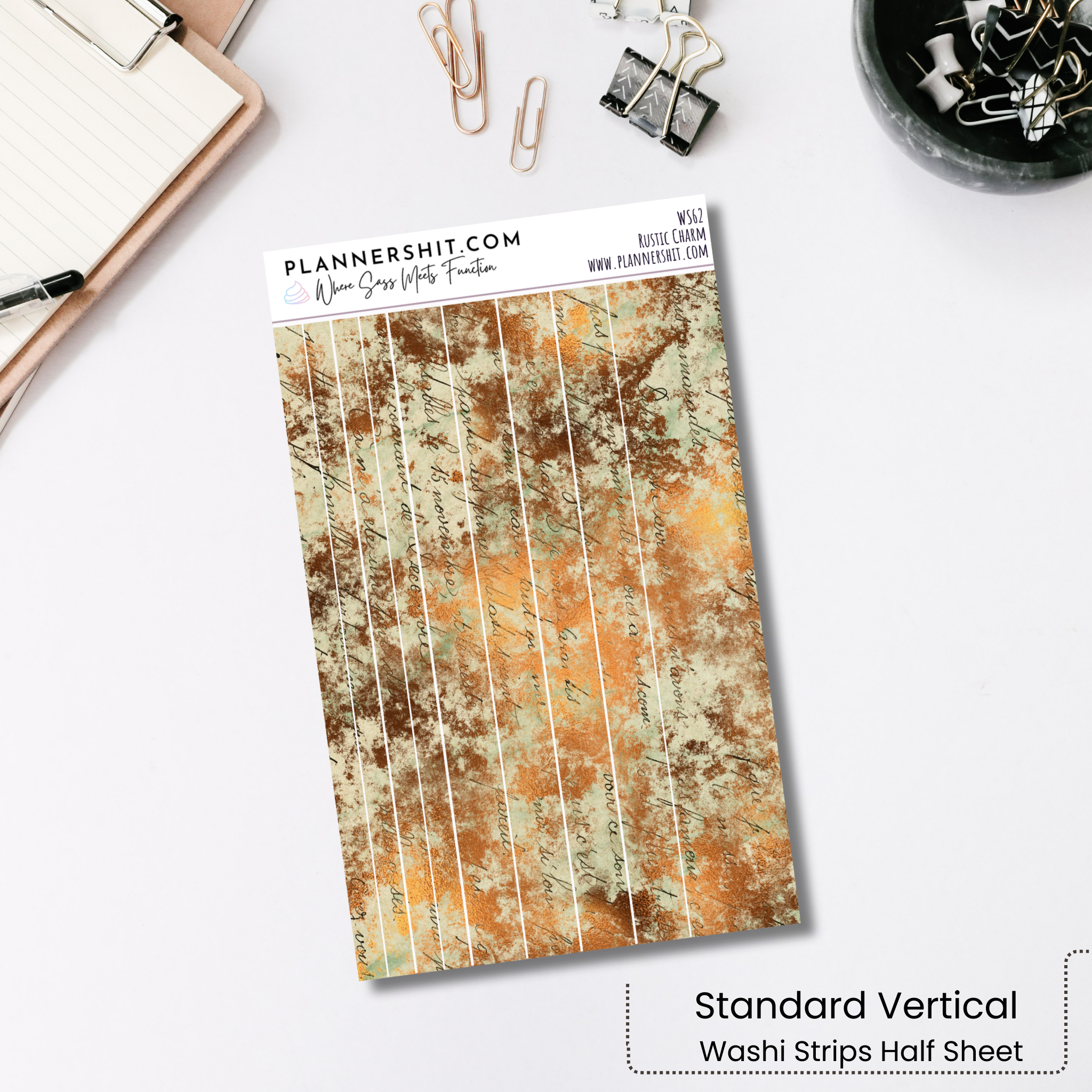 Washi Strips - Rustic Charm