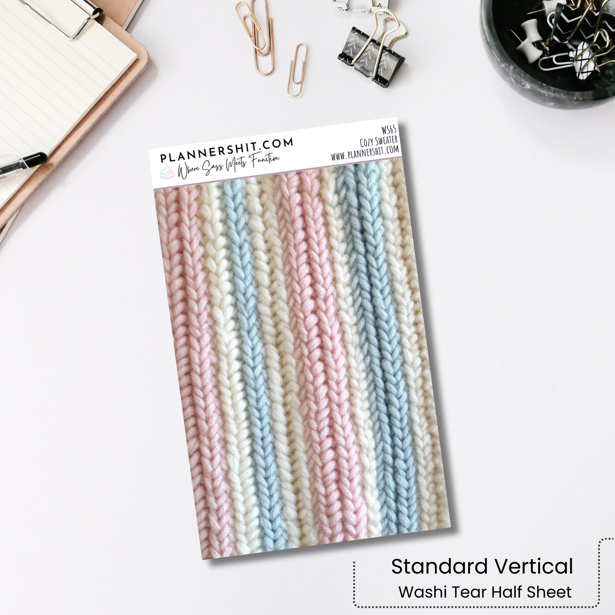 Washi Strips - Cozy Sweater