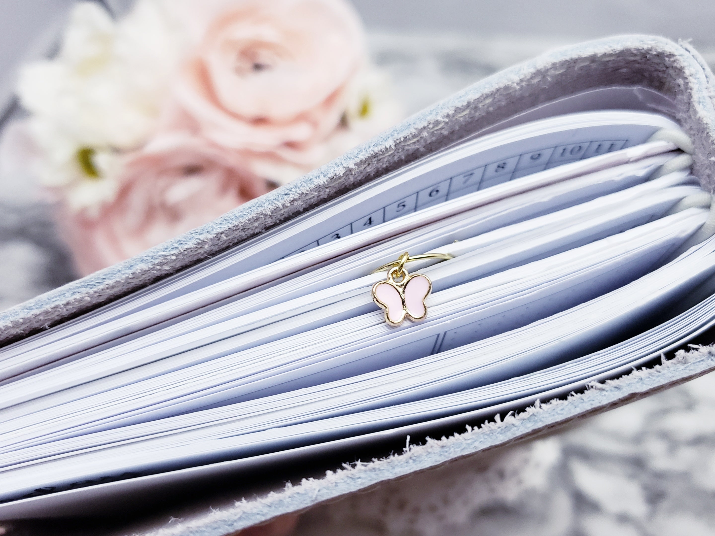 Charmed Paperclip - Dainty Butterfly