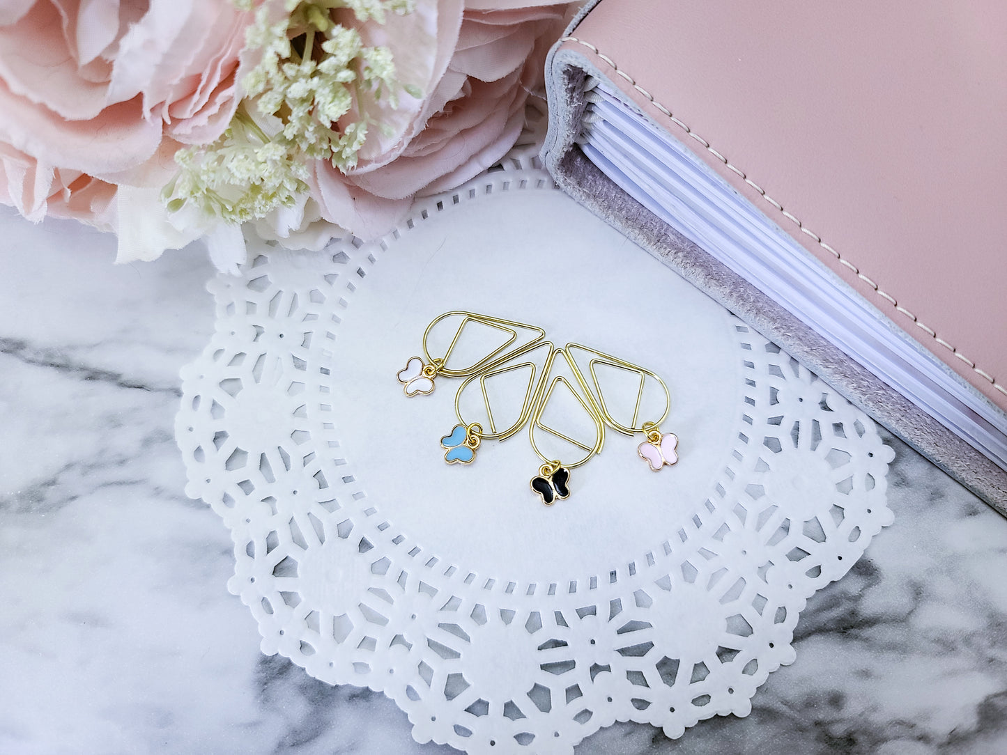 Charmed Paperclip - Dainty Butterfly