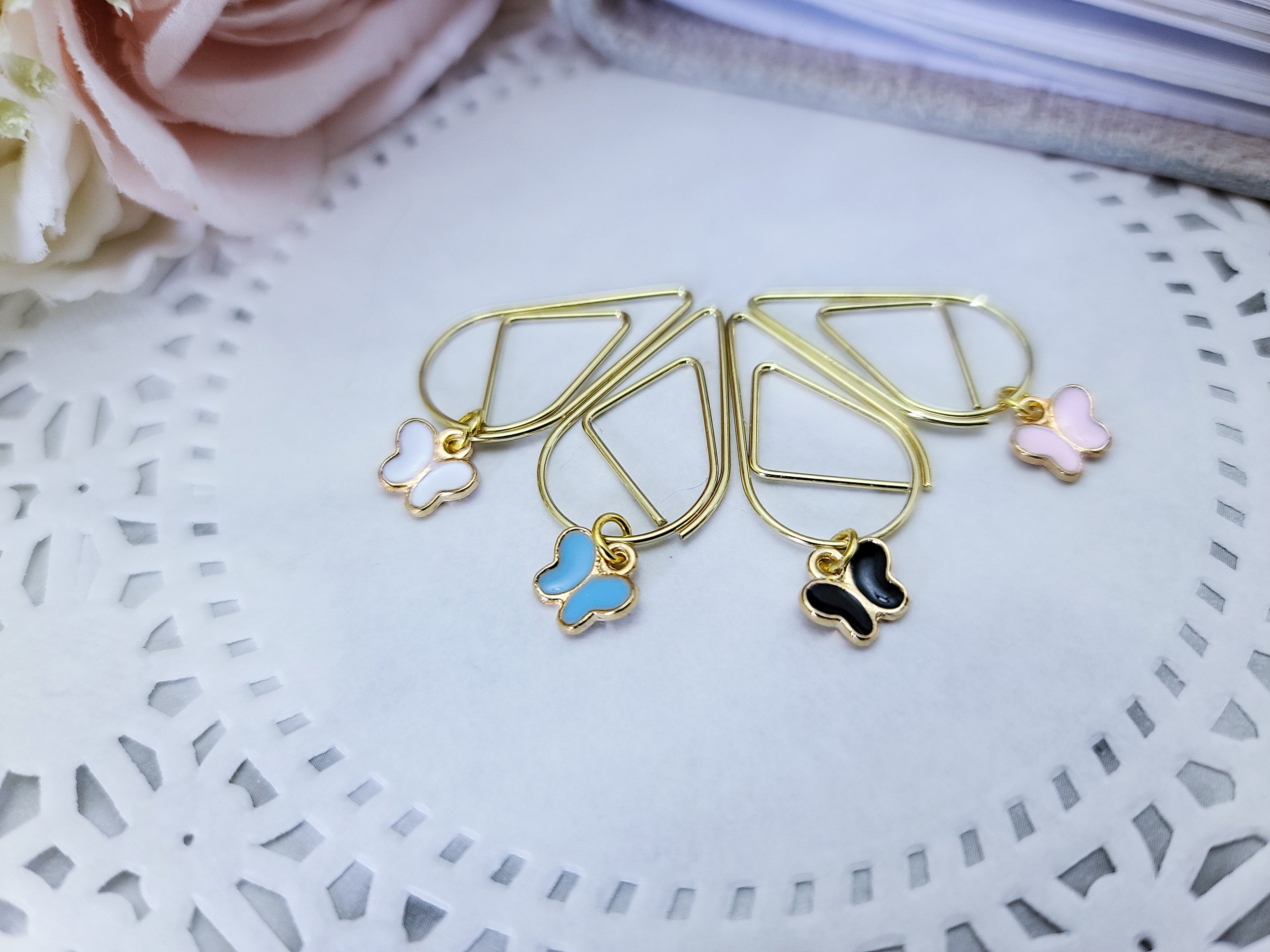 Charmed Paperclip - Dainty Butterfly