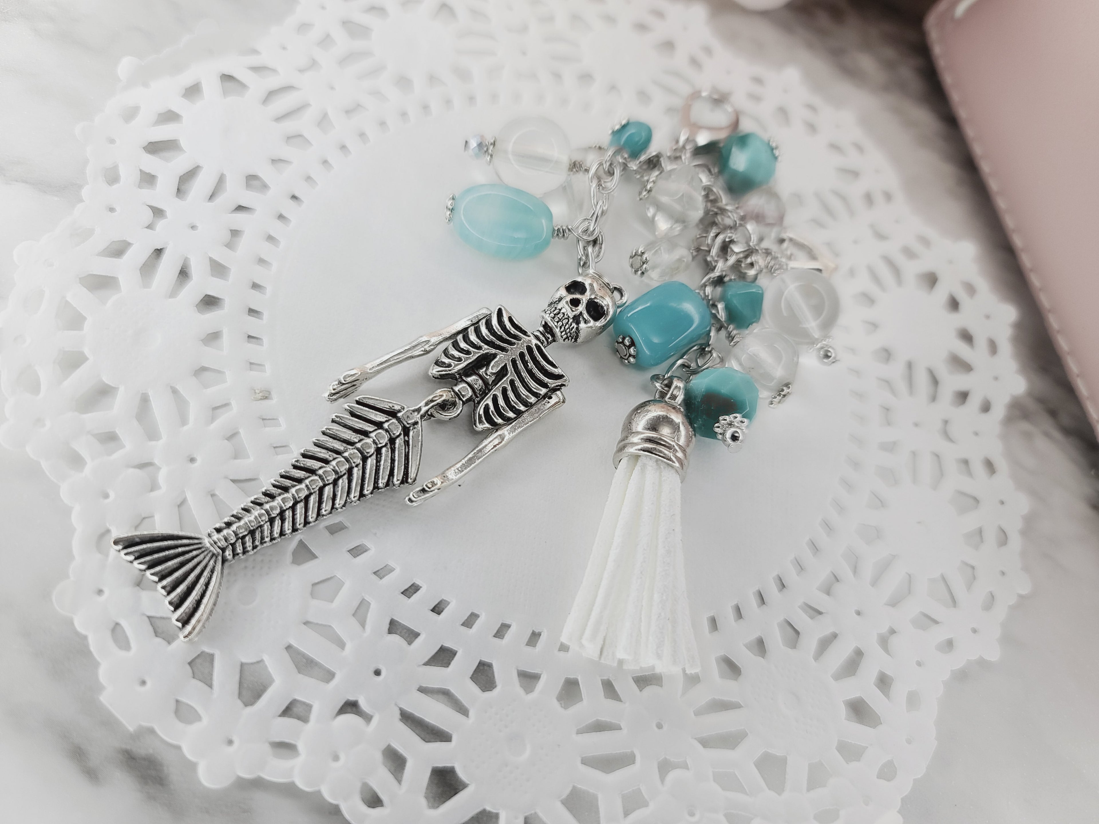 Deluxe Dangle - Mermaid Skeleton