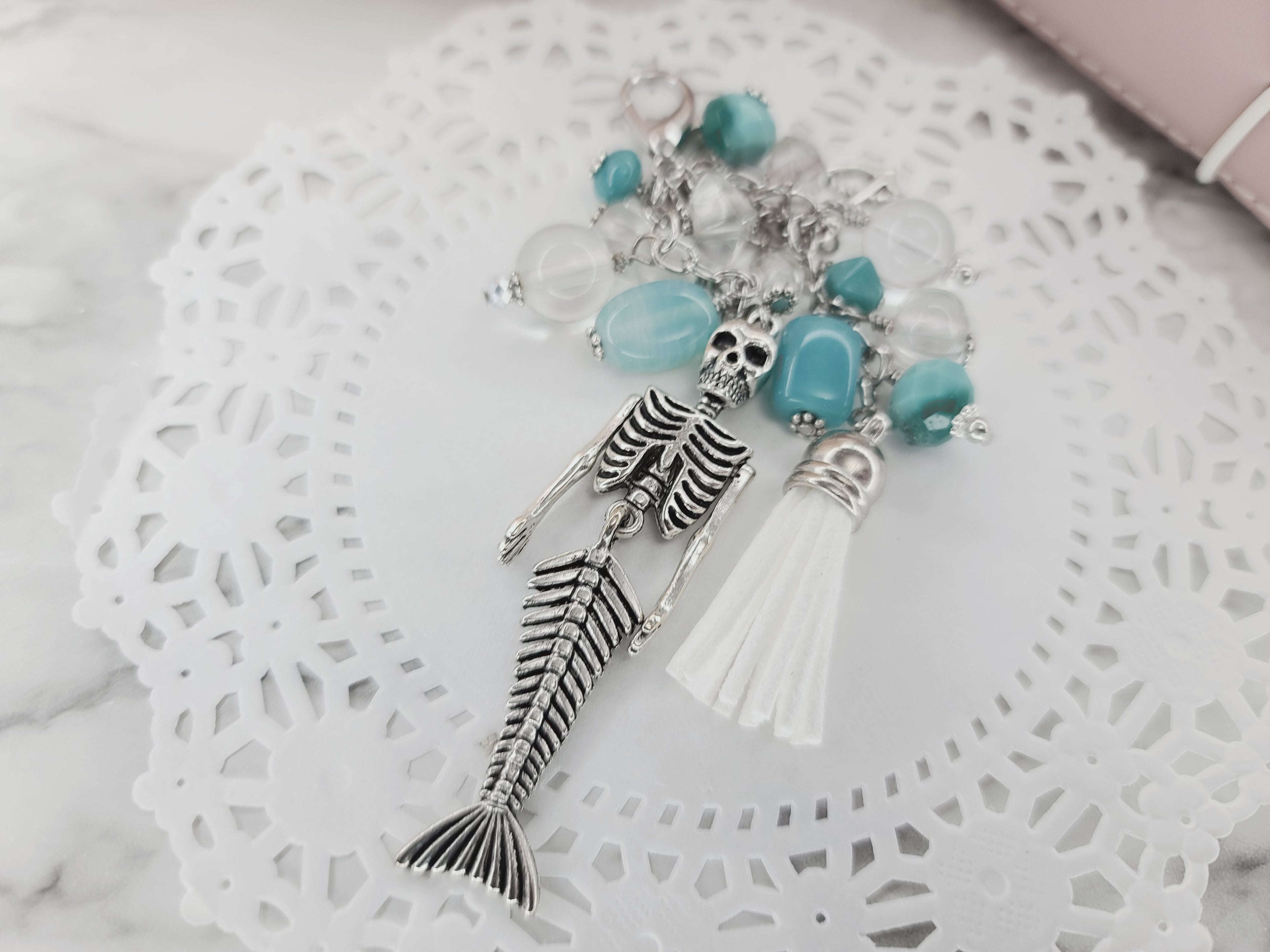 Deluxe Dangle - Mermaid Skeleton