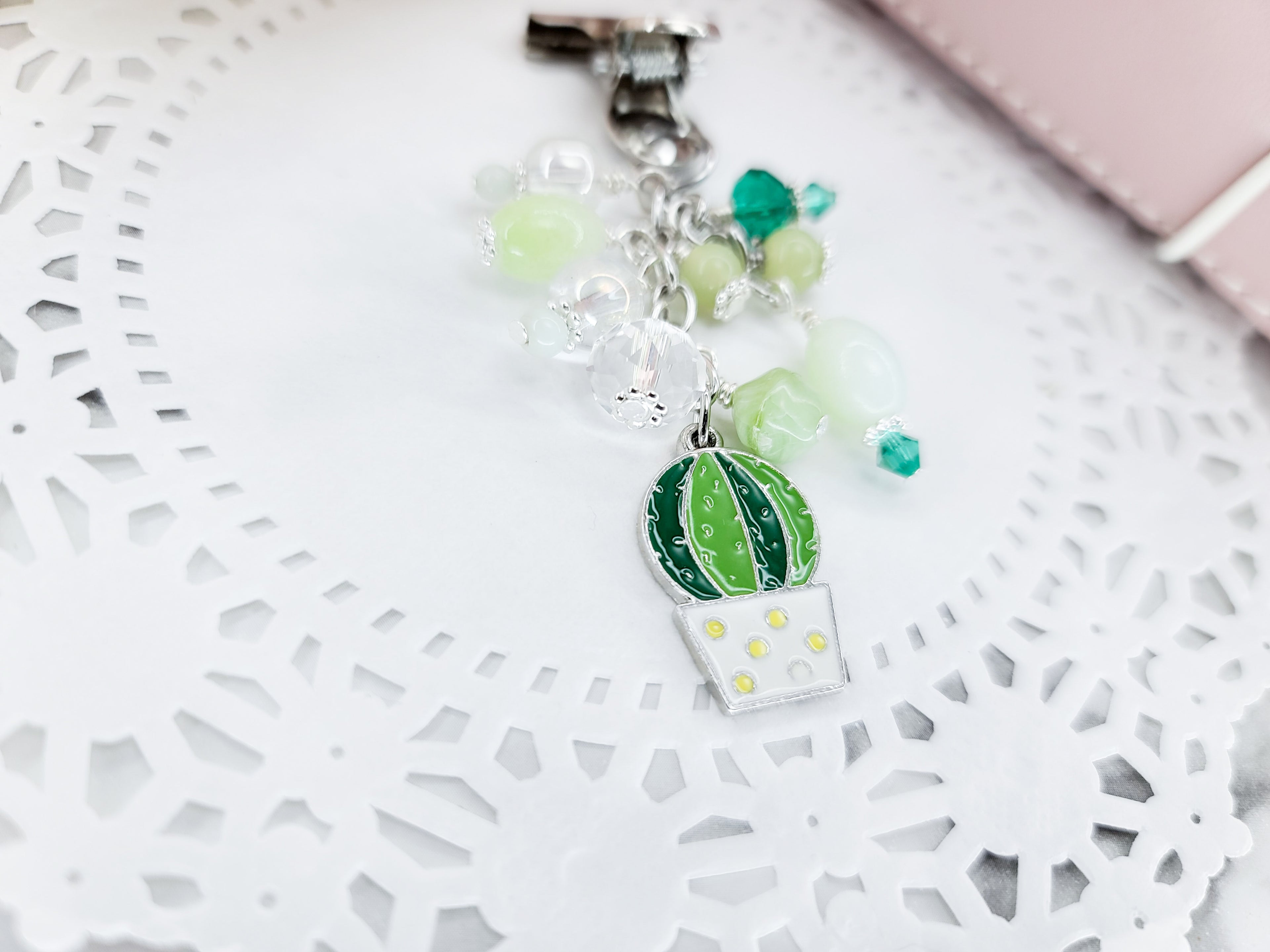 Binder Clip - Cactus