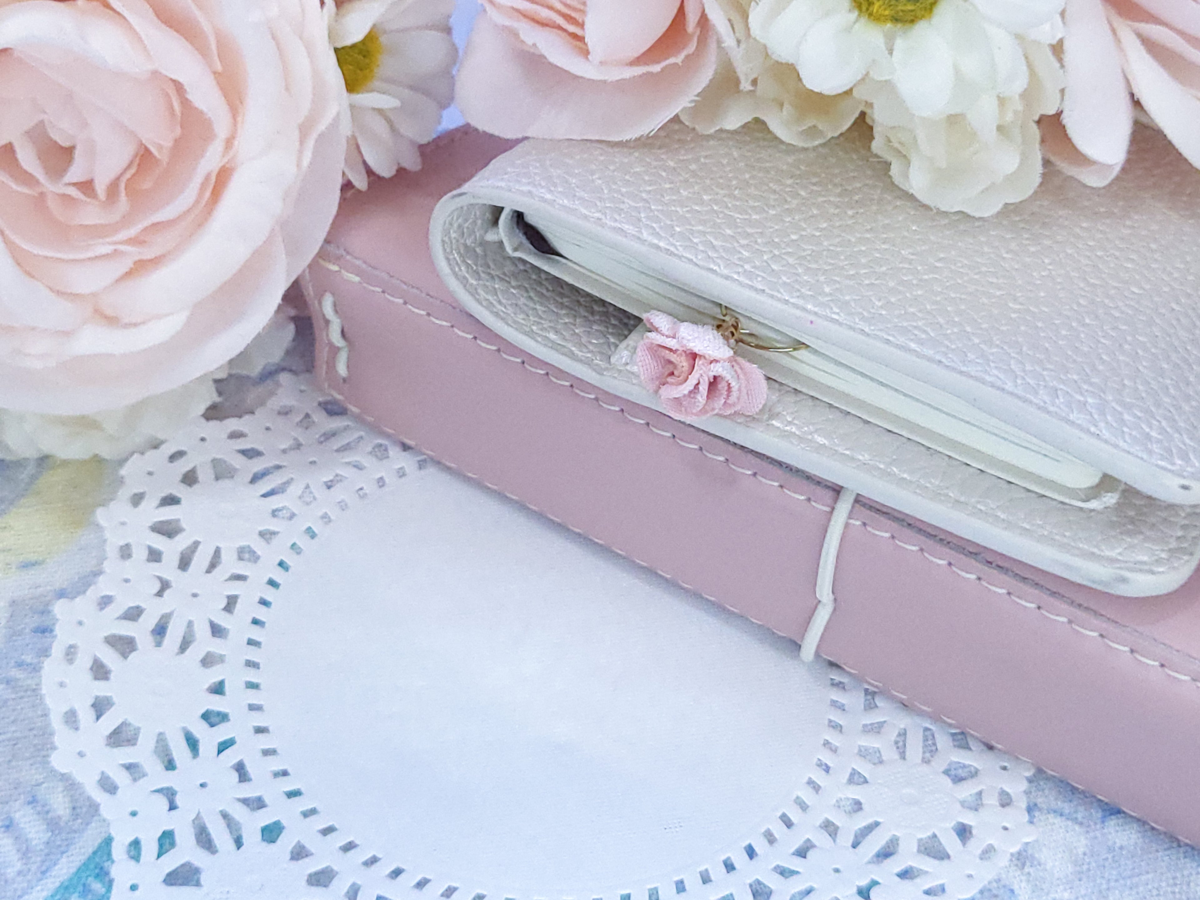 Charmed Paperclip - Velvet Flower