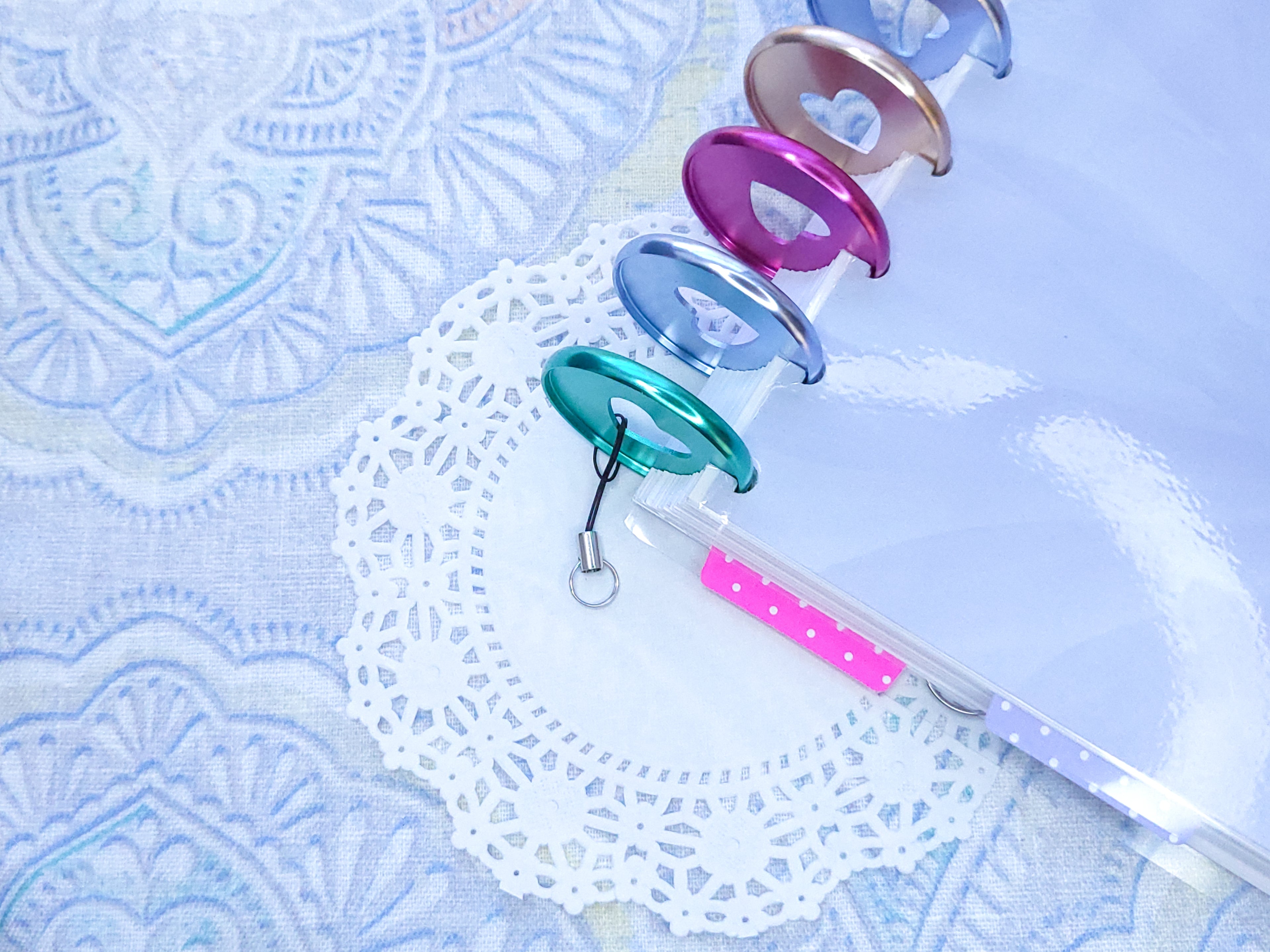 Nylon Charm Connector - Black