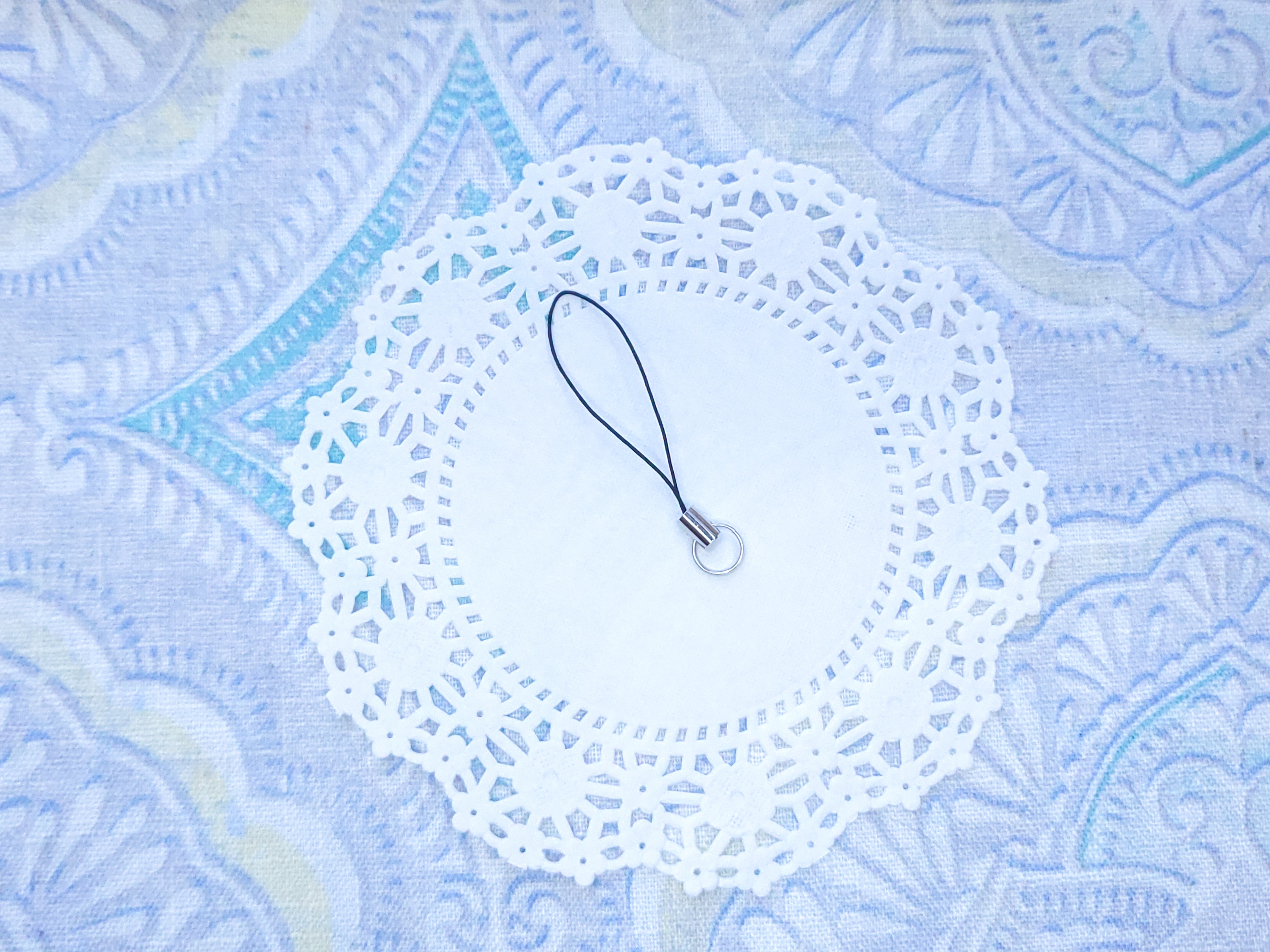 Nylon Charm Connector - Black