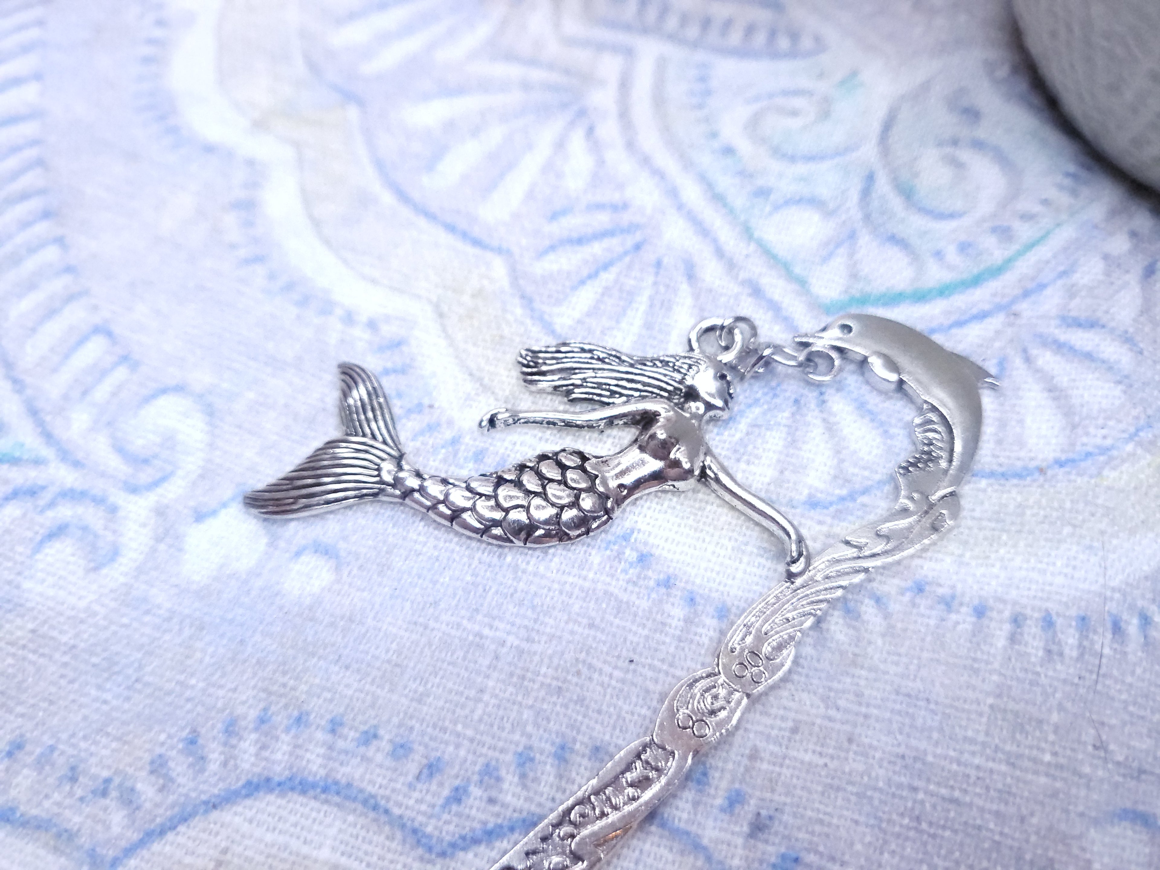 Deluxe Metal Bookmark - Mermaid