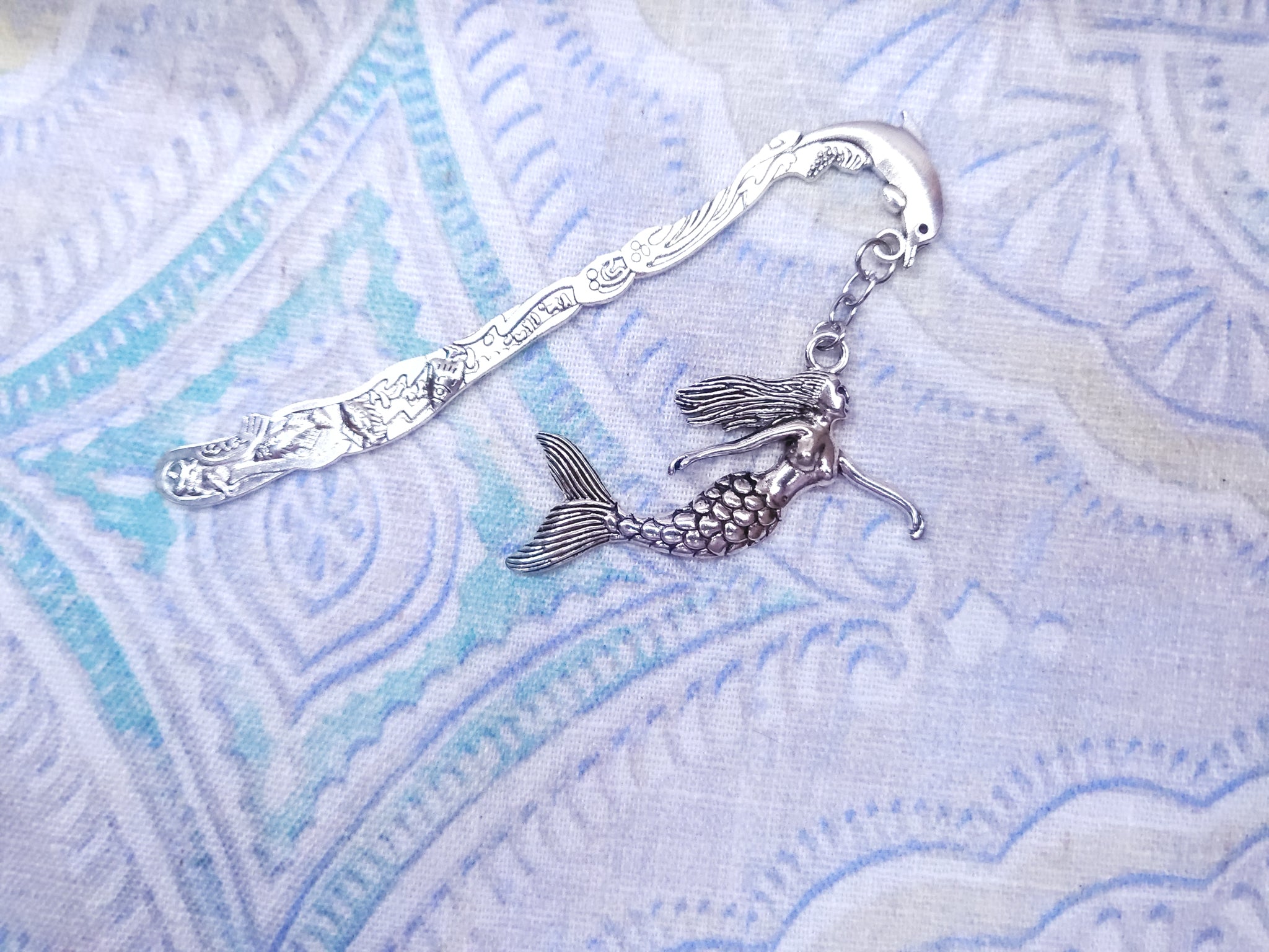 Deluxe Metal Bookmark - Mermaid