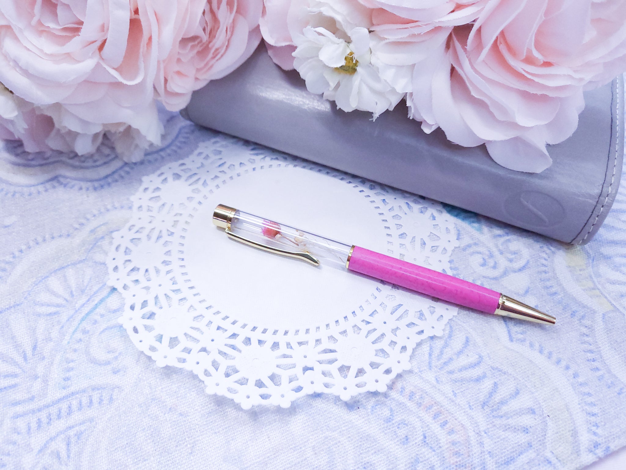 Pen -  Pink Floral