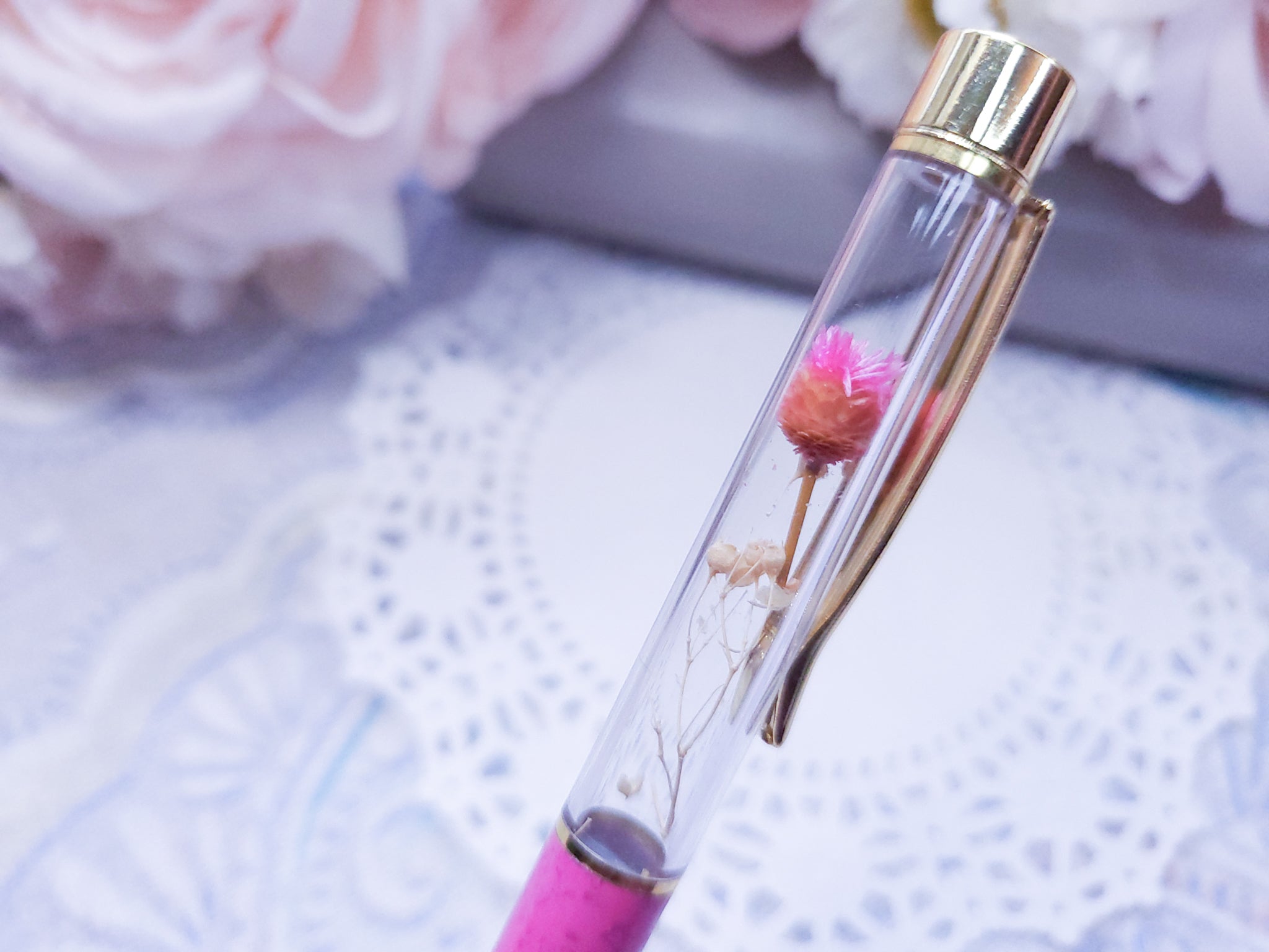 Pen -  Pink Floral