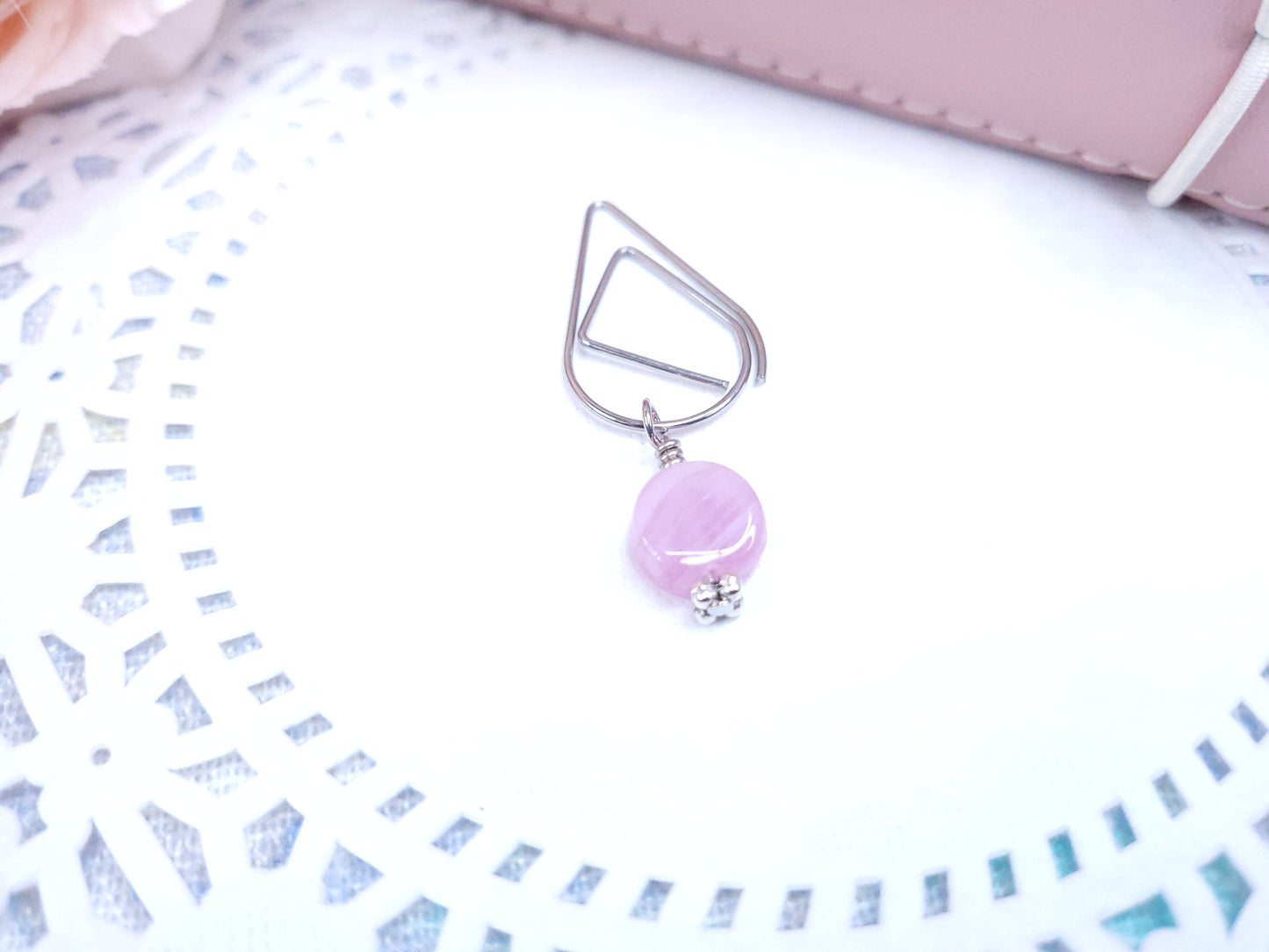 Charmed Paperclip - Pastel Amethyst