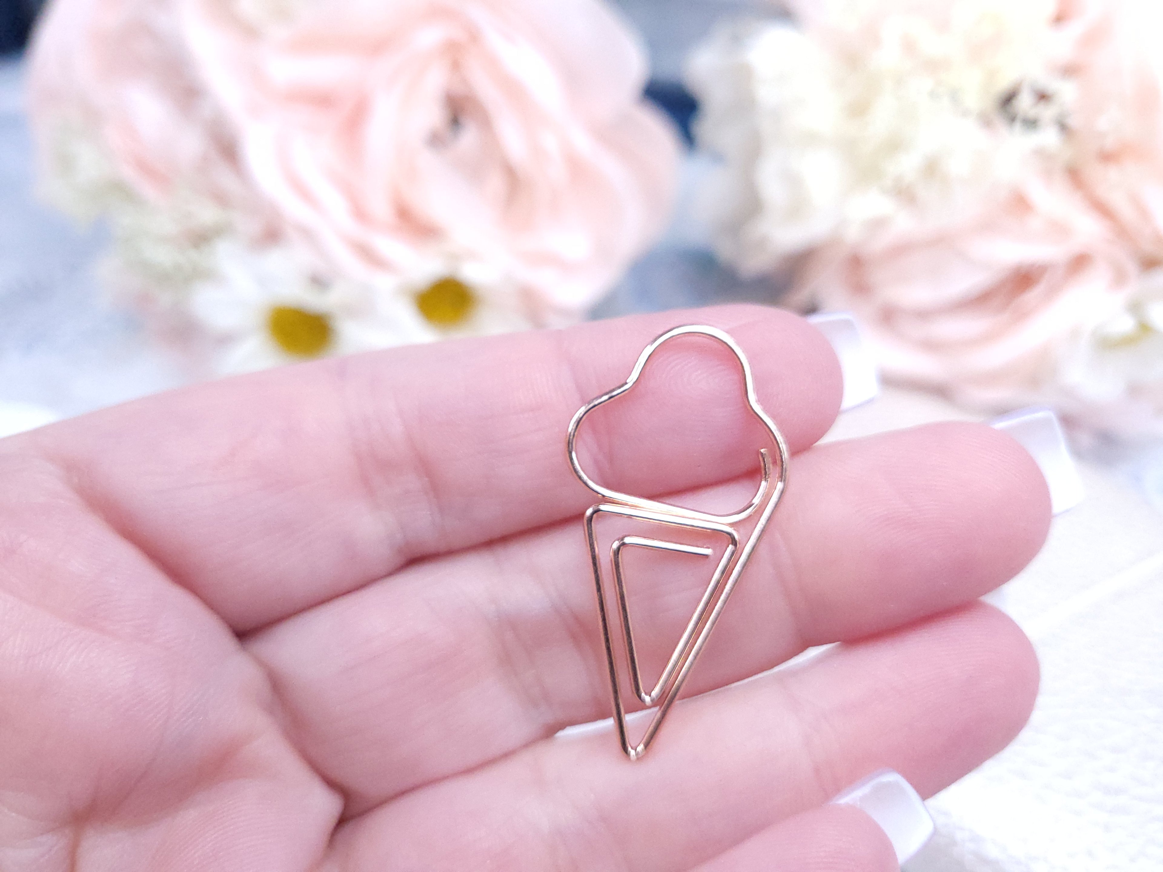 Shaped Paperclips - Ice Cream