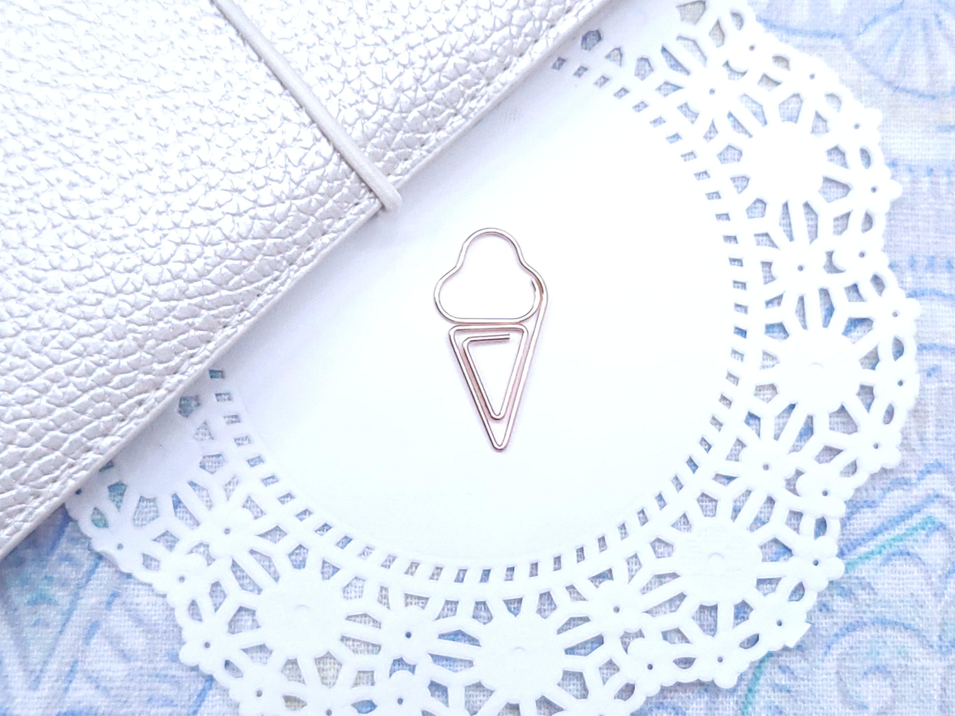 Shaped Paperclips - Ice Cream