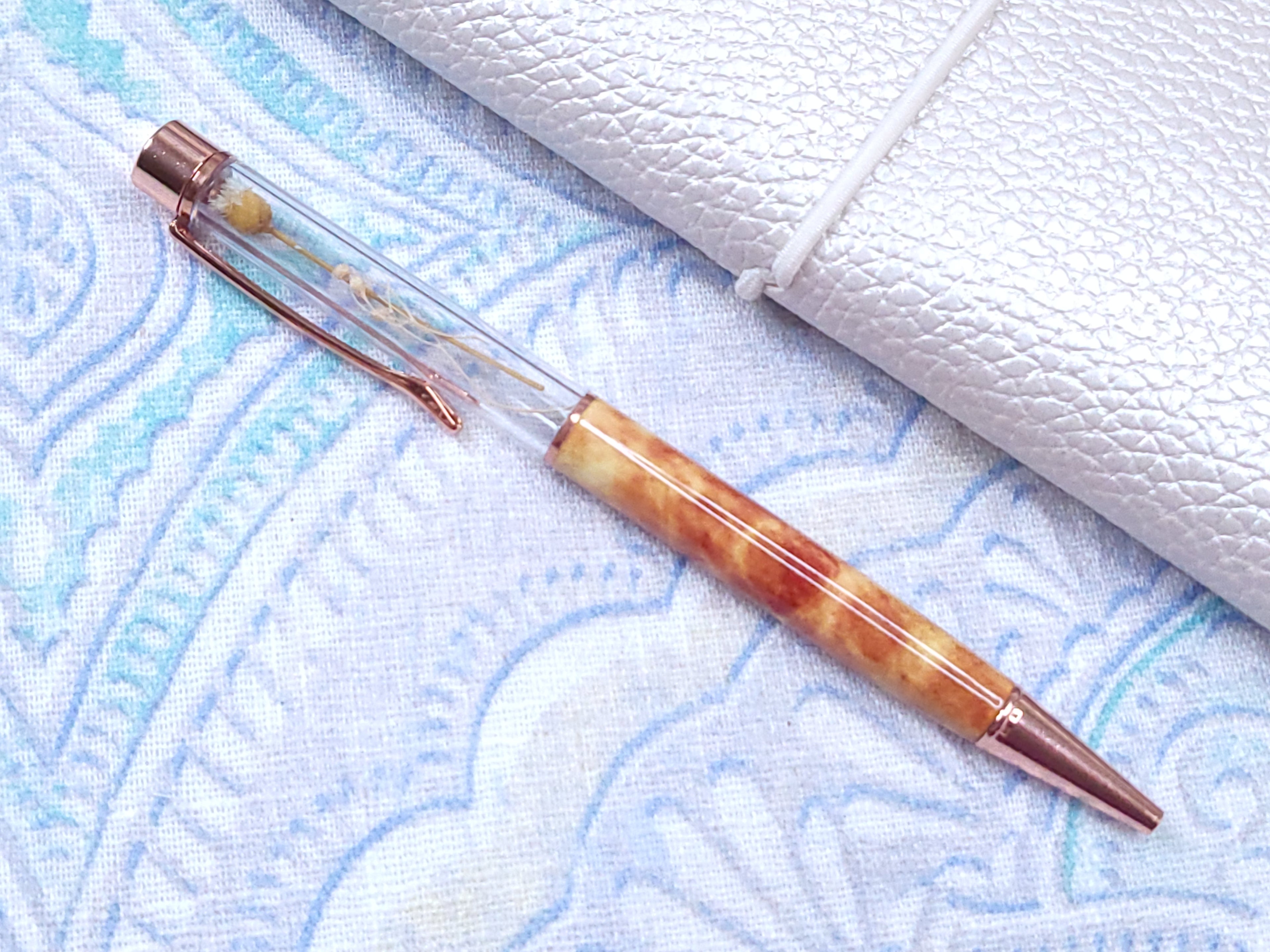 Pen - Gold Floral