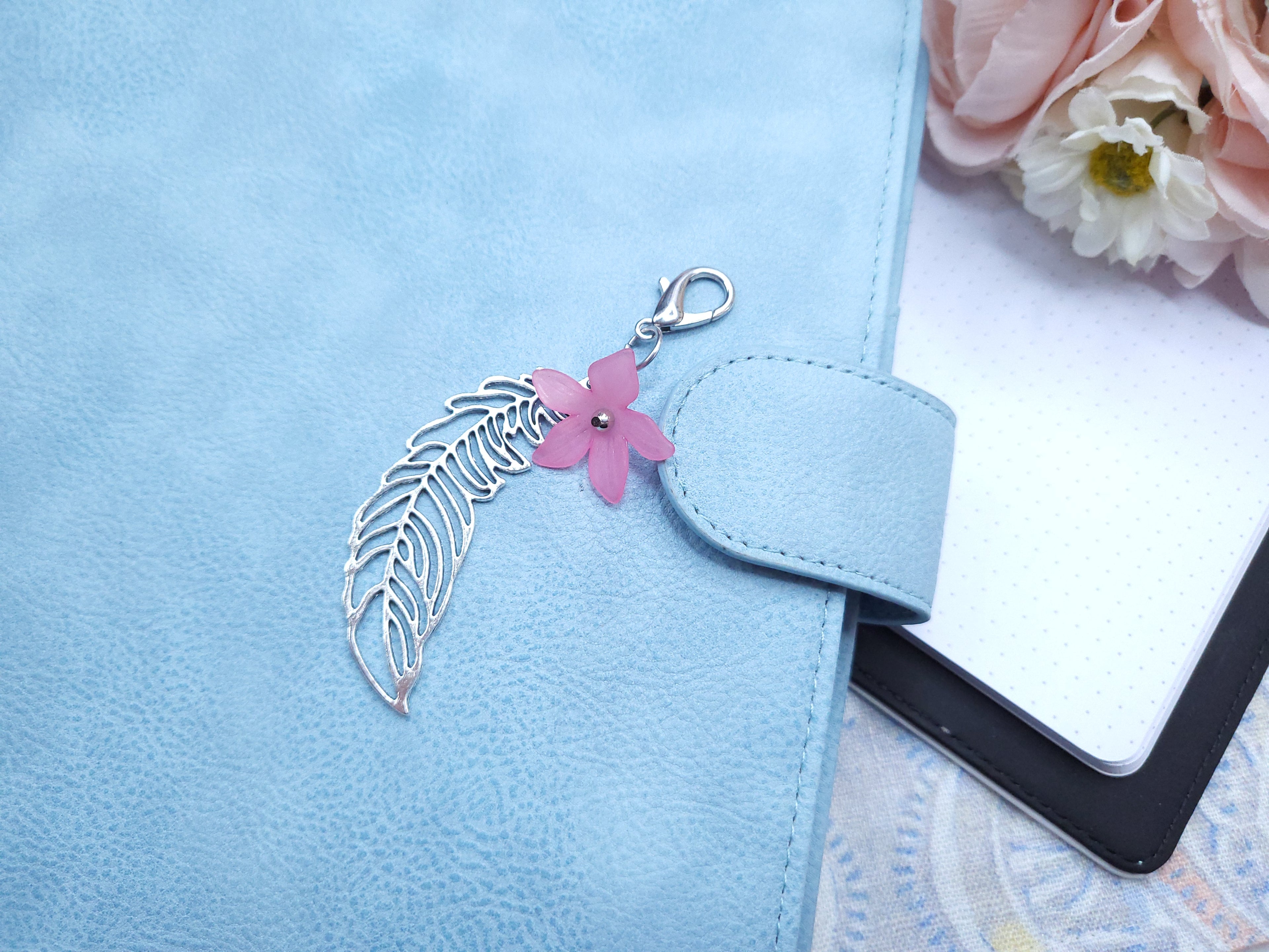 Statement Dangle - Silver Feather