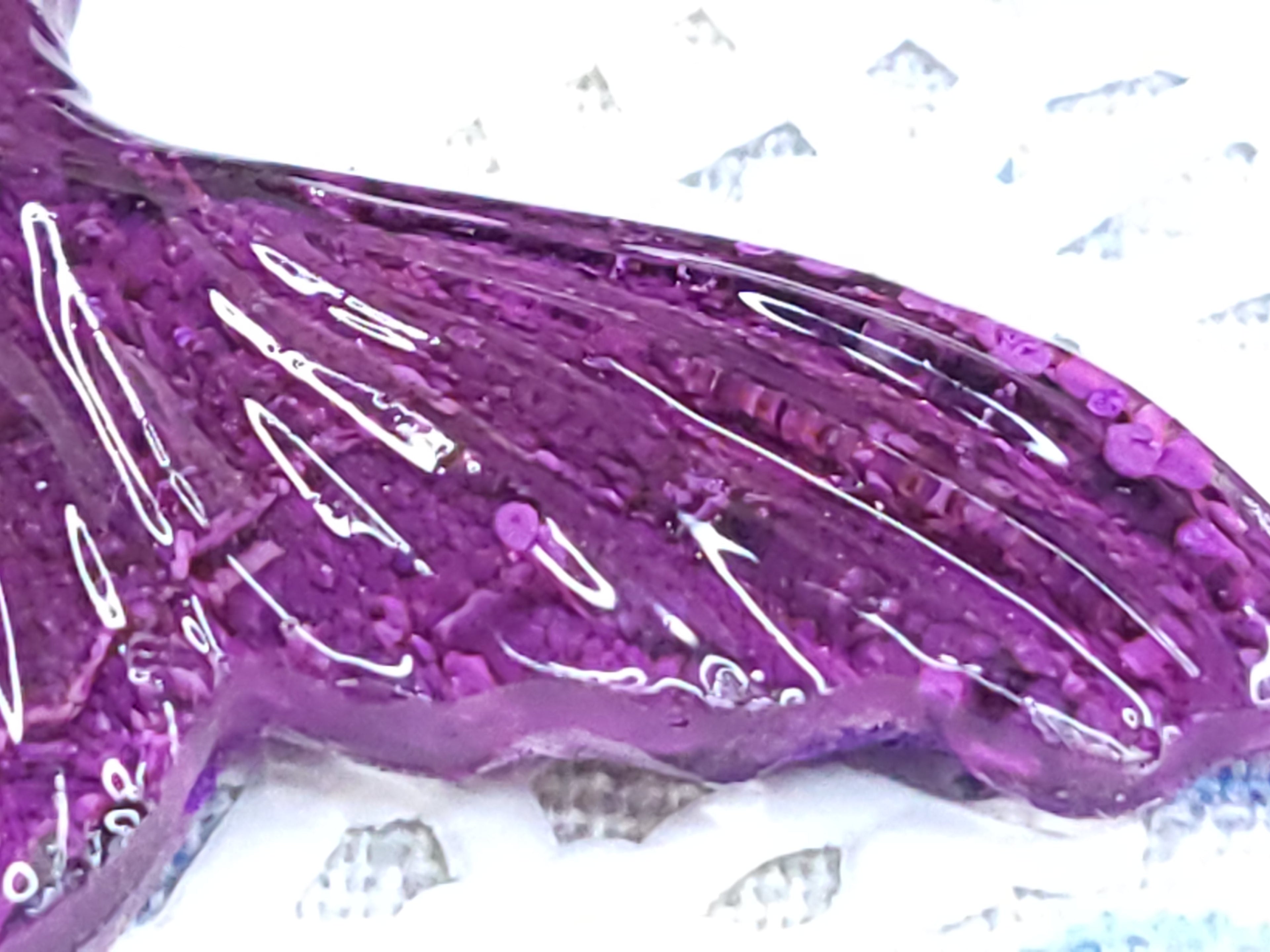 Deluxe Dangle - Mermaid Tail (Grape Crush)