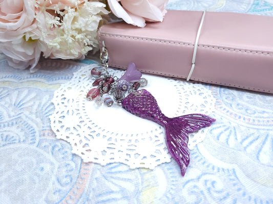 Deluxe Dangle - Mermaid Tail (Grape Crush)