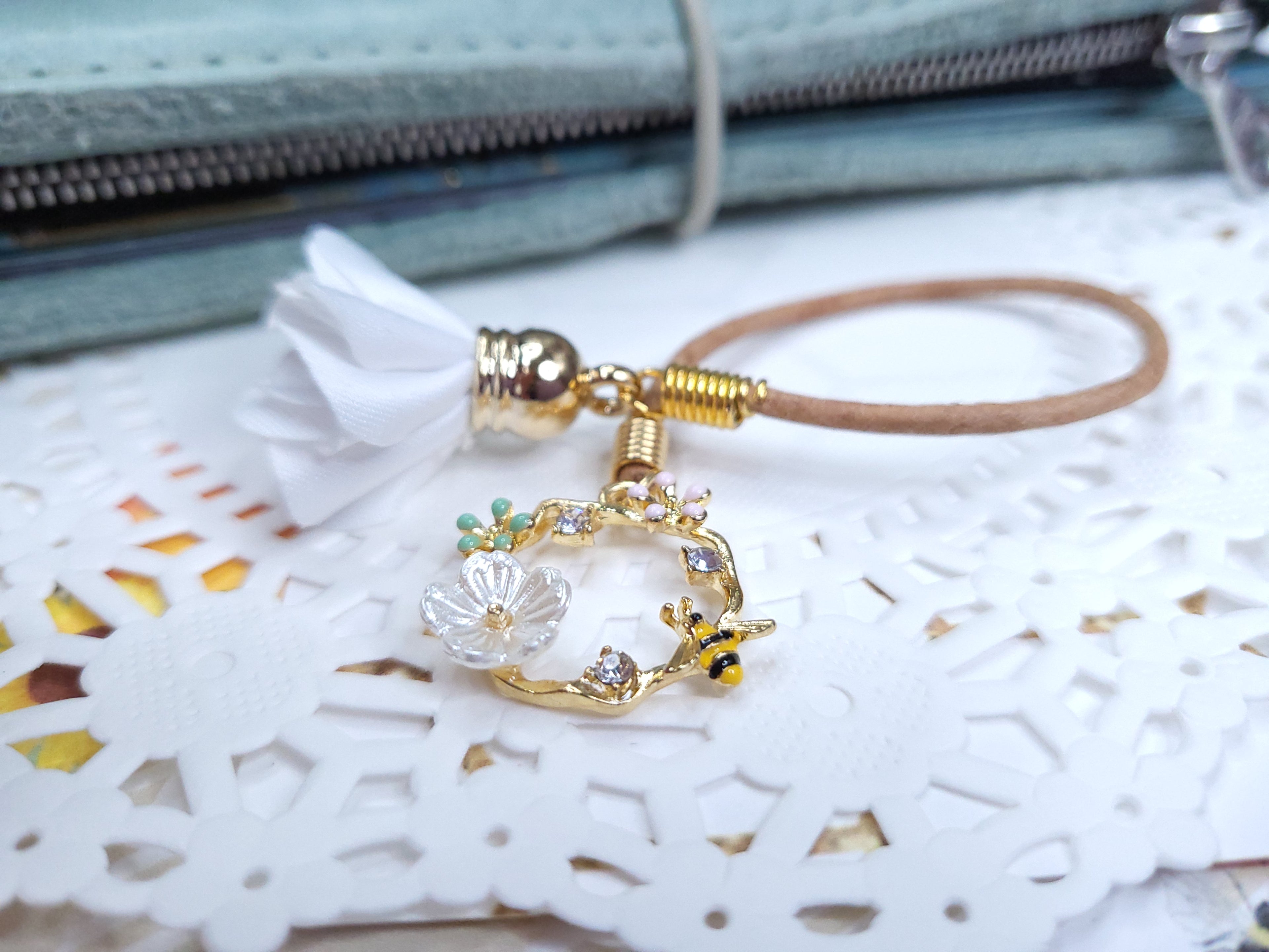 Floral Bookmark - Like Honey