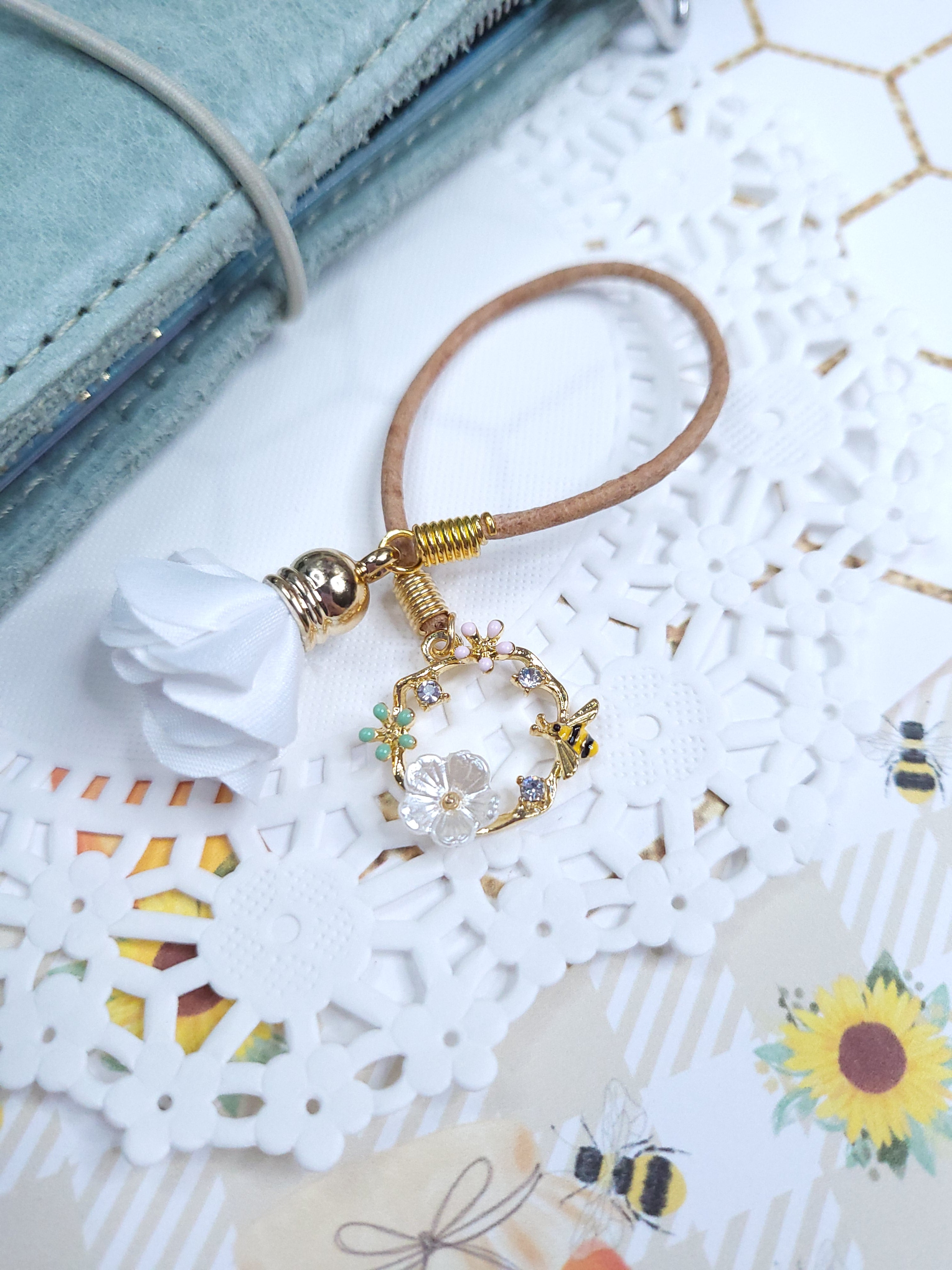 Floral Bookmark - Like Honey