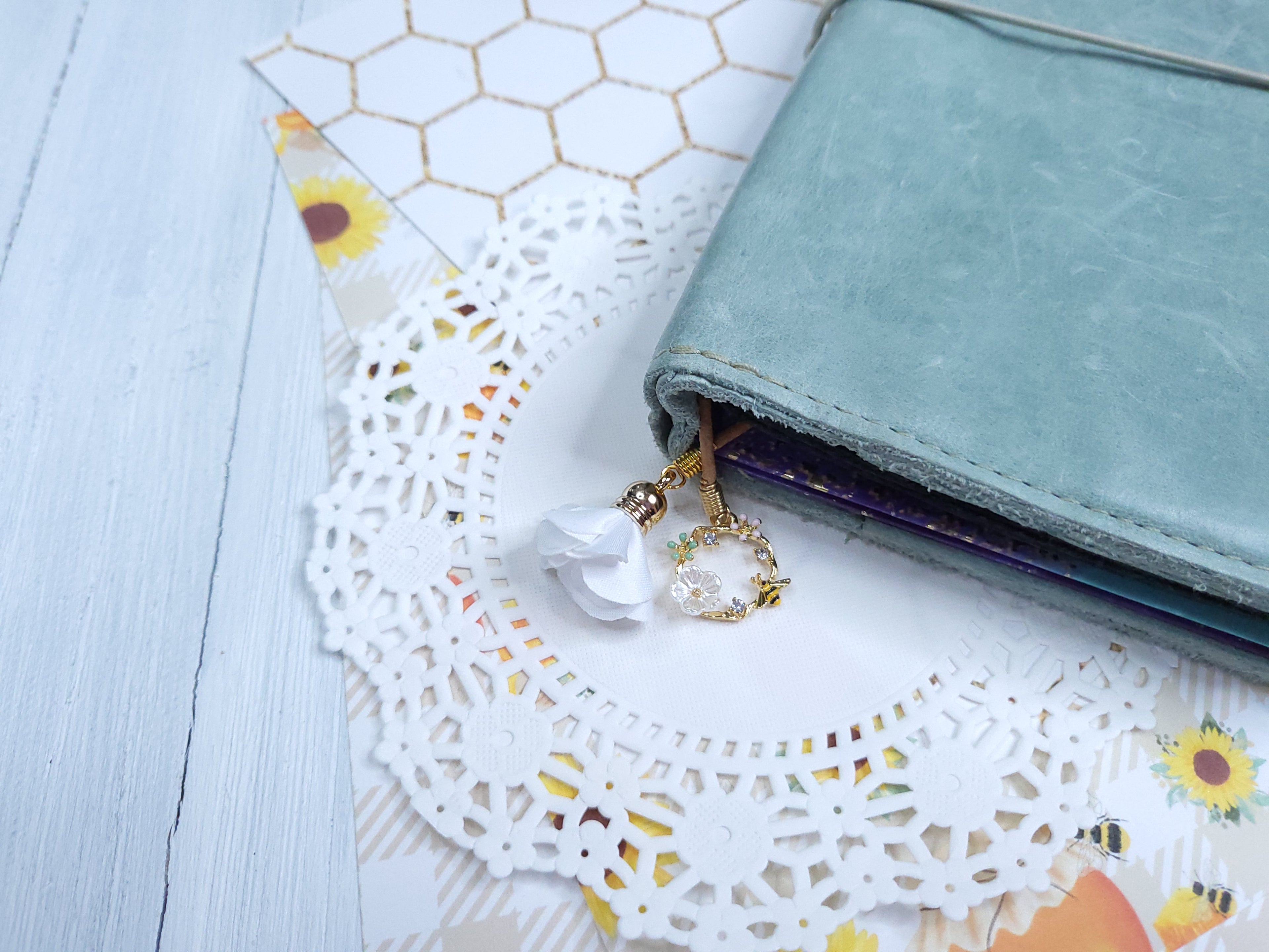 Floral Bookmark - Like Honey