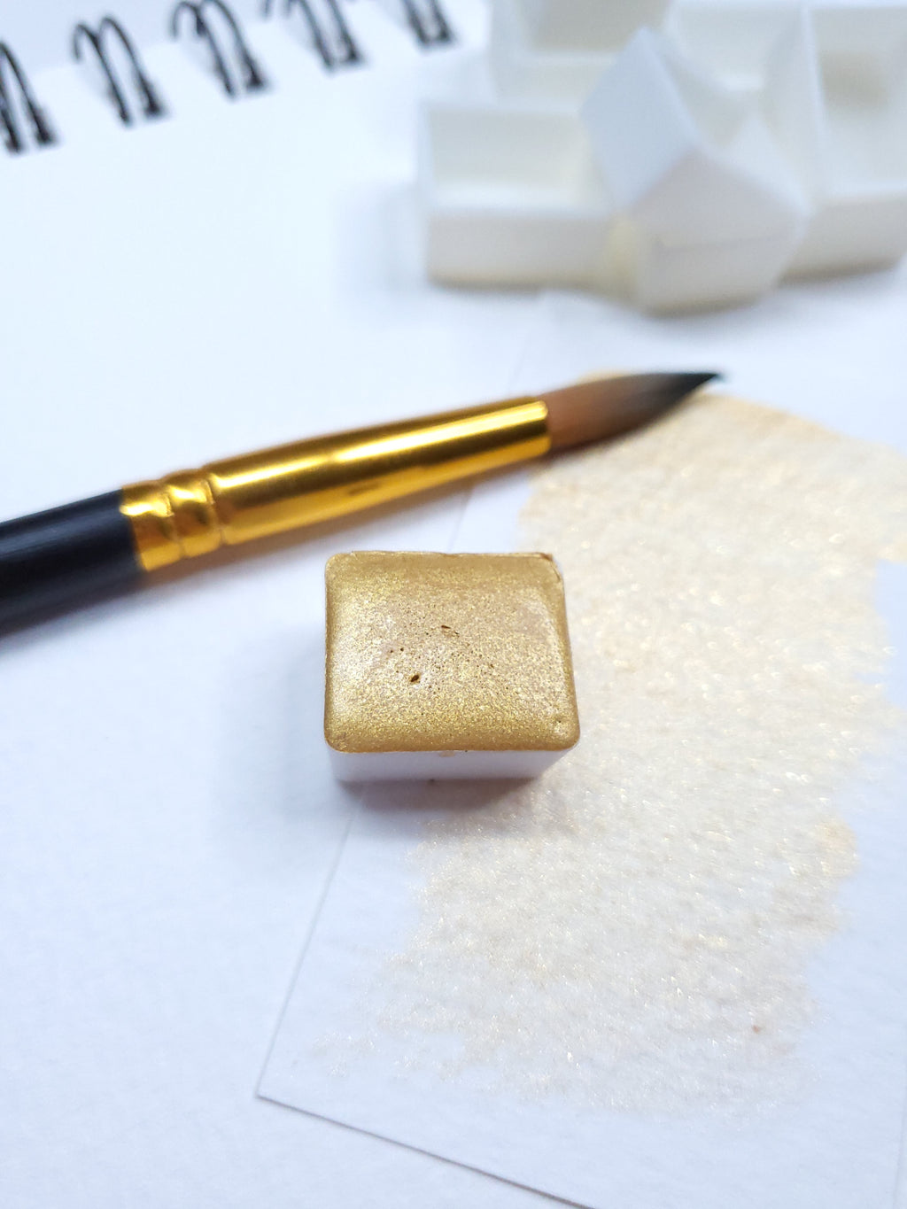 Watercolor Half Pan - Goldie