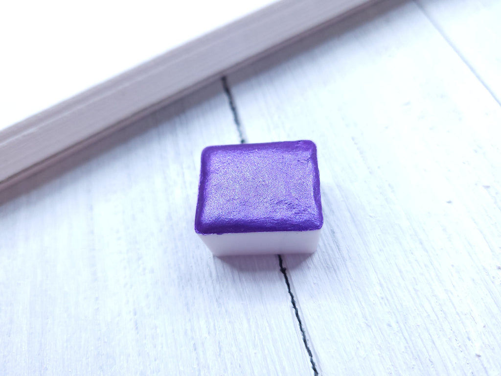 Watercolor Half Pan - Plum Electric
