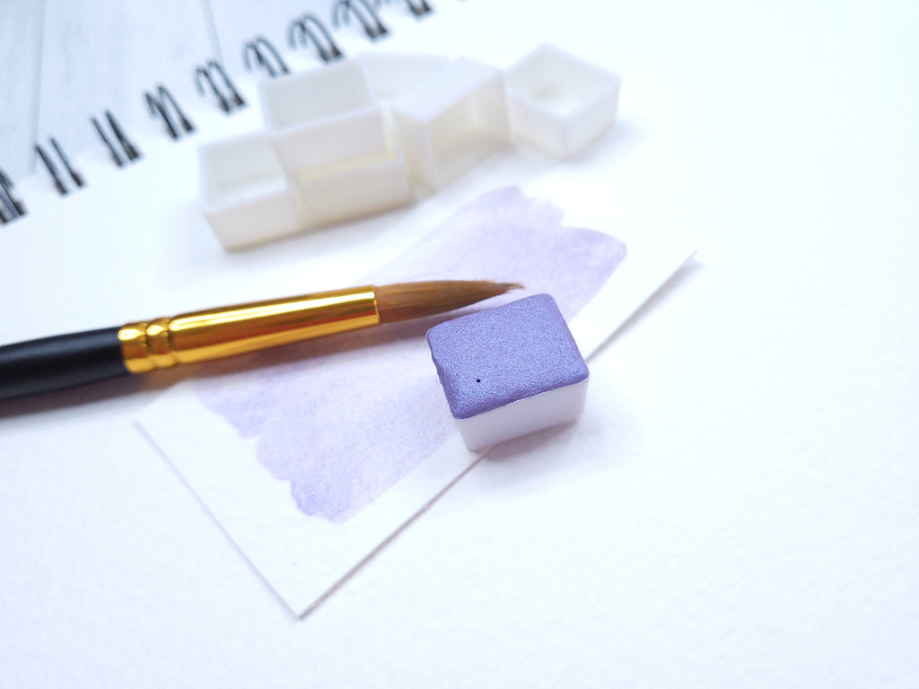Watercolor Half Pan - Amethyst Nights