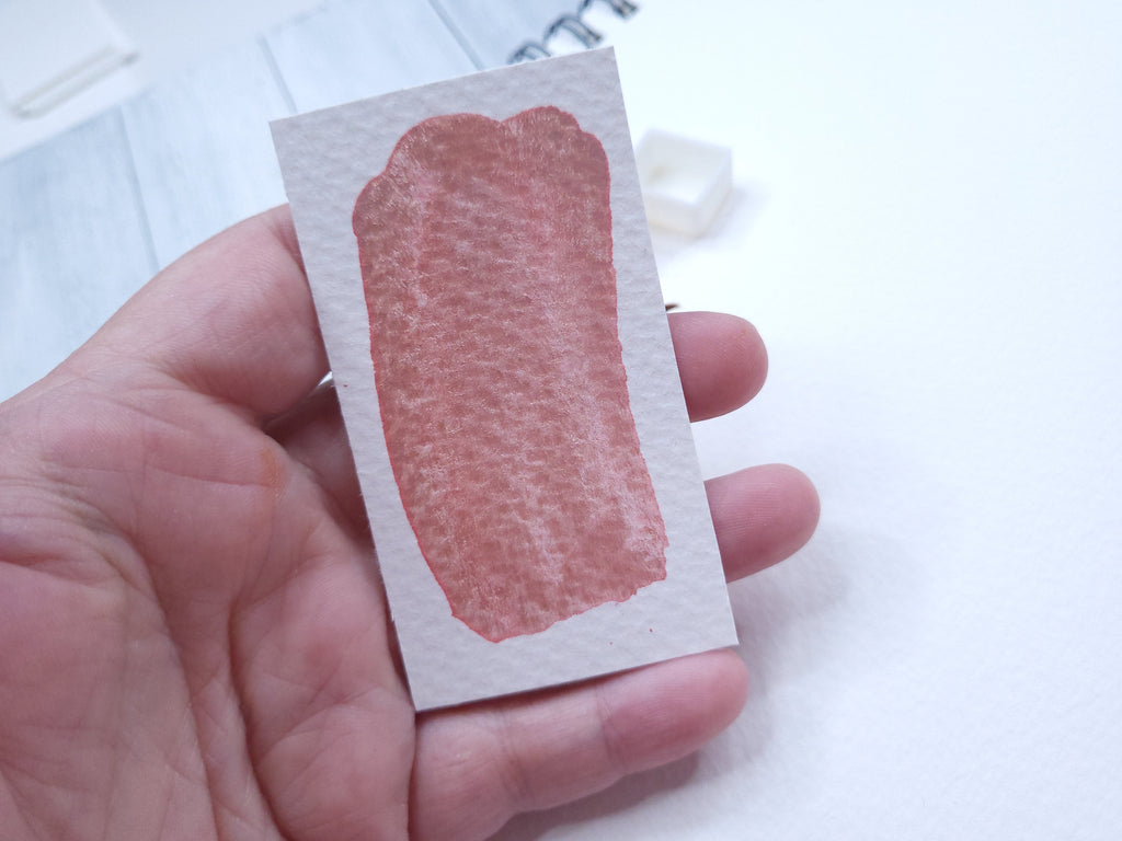 Watercolor Half Pan - Coral Sunset